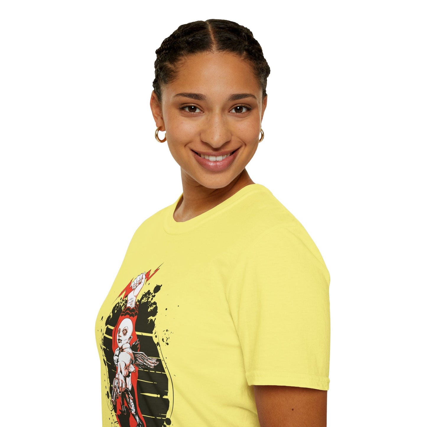 Gildan Softstyle Art Design Graphic Tee Shirt Unisex 100 Percent Ring Spun Cotton