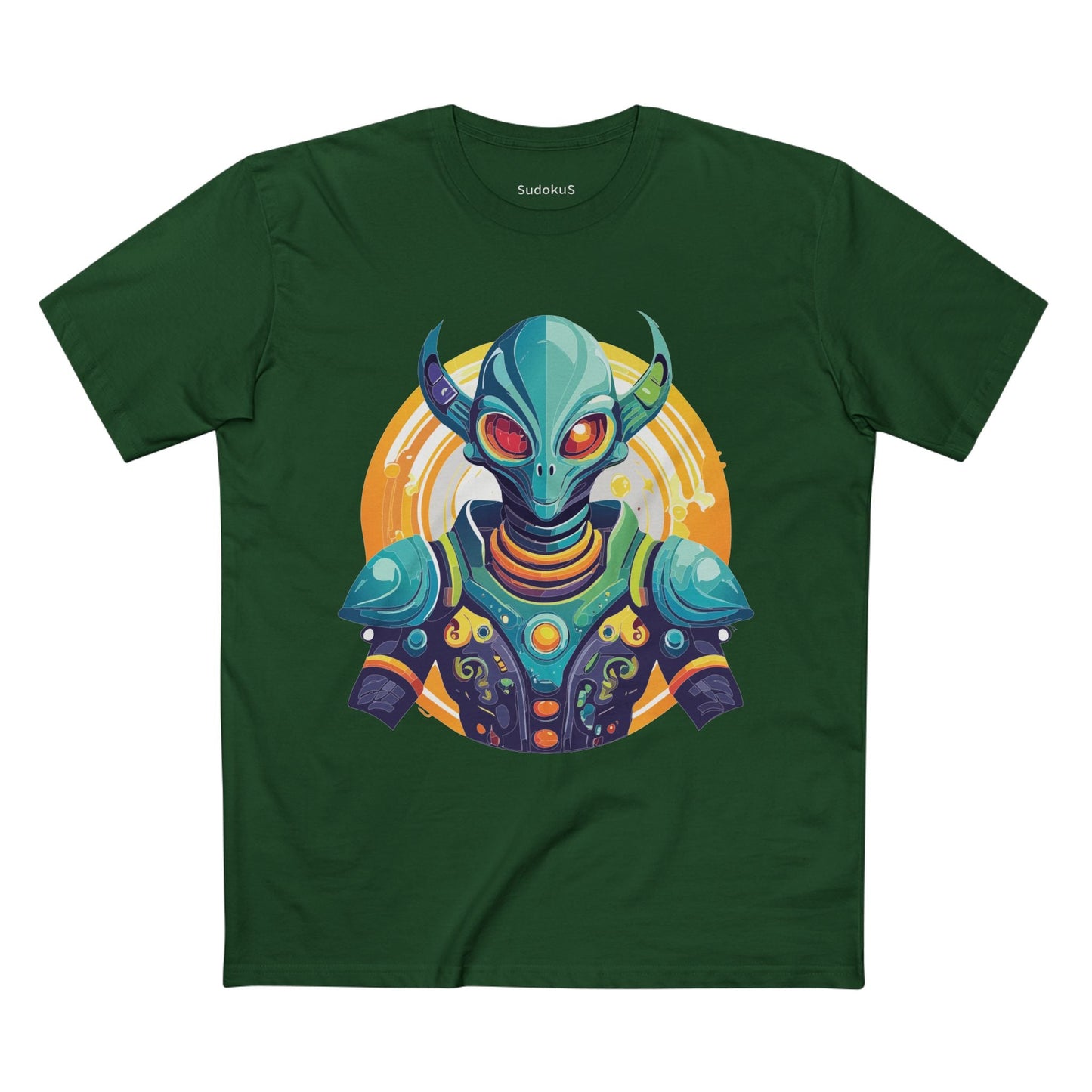 Aliens Graphic Unisex 100 Cotton Staple Tee 21
