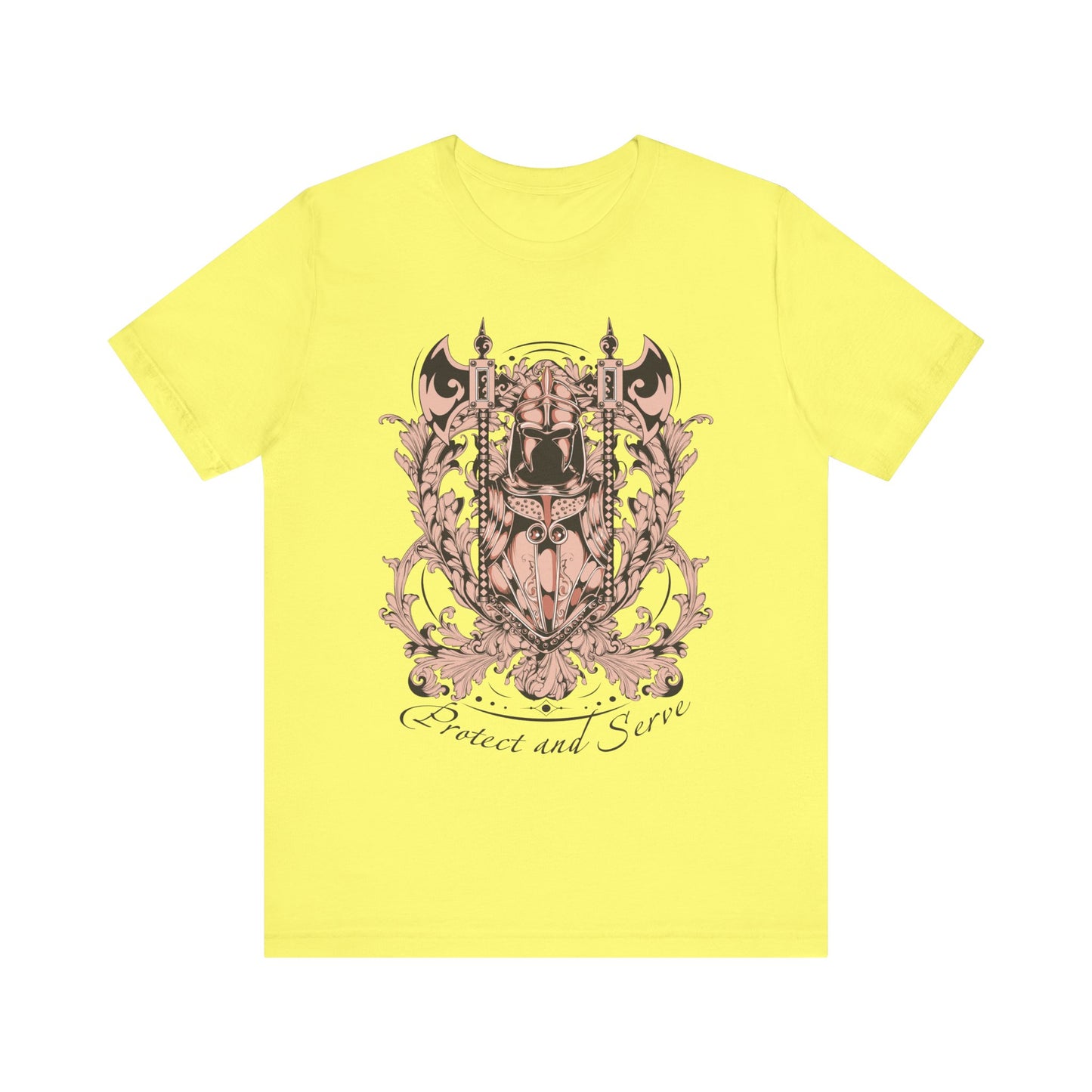 Protect and Serve Graphic Tee, Artistic Tee, Graphic T-Shirt, Artistic T-Shirt, Vintage Shirt, Gifts for Police Officers