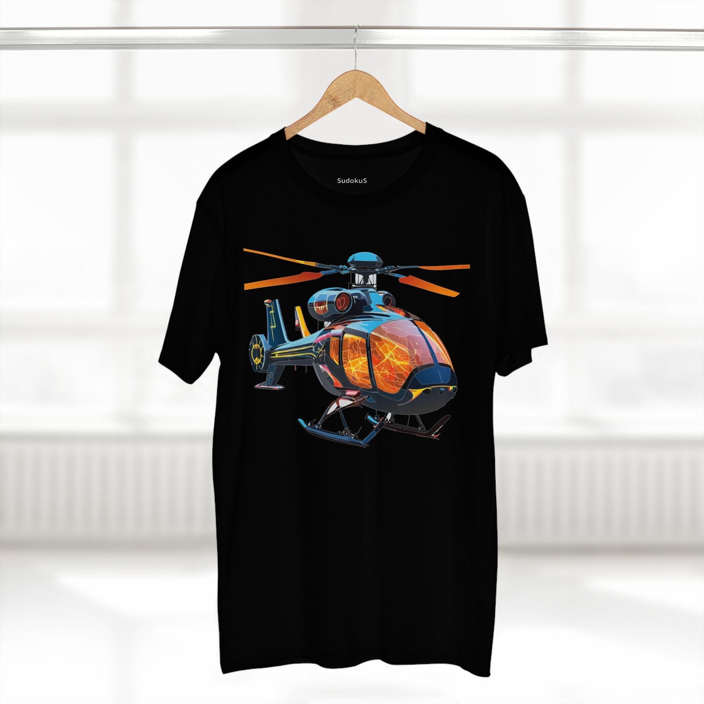 Chopper Graphic Unisex 100 Cotton Staple Tee 5