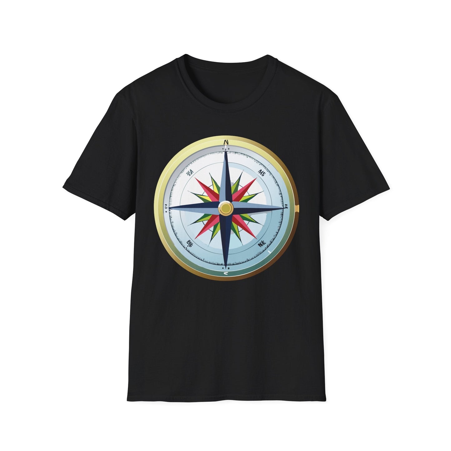 Compass Navigator Graphic Tee Unisex 100 Cotton 6