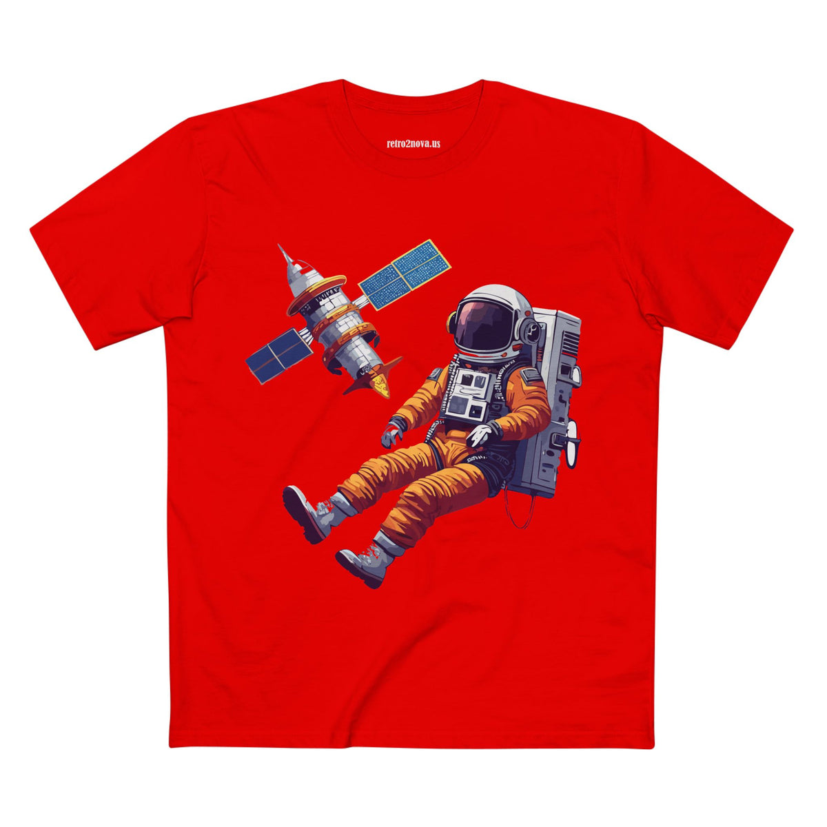 Cosmos Astronaut Graphic Tee Staple Unisex 100 Cotton Tee Shirt - CS-37