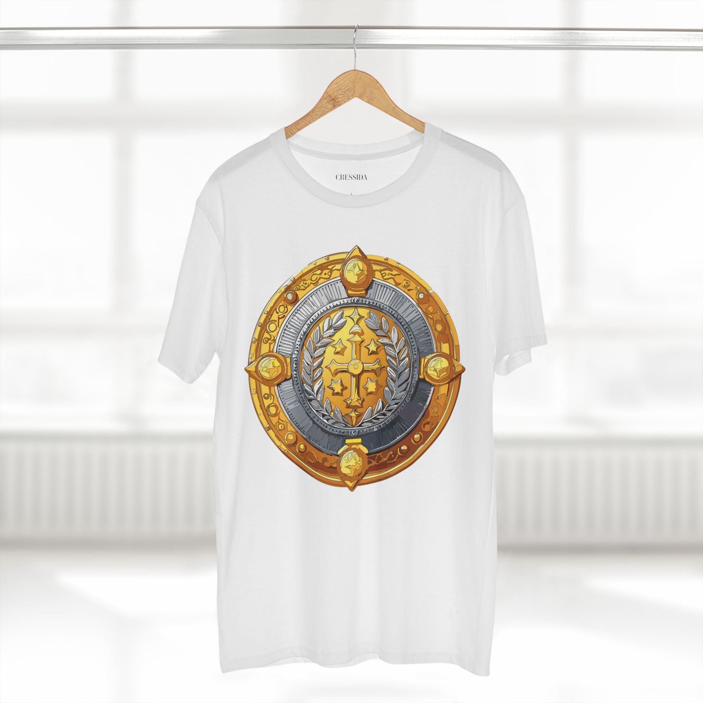 Antique Gold Coin Graphic Design T-Shirt Unisex 100 Cotton With Golden Print Artwork Tee 12