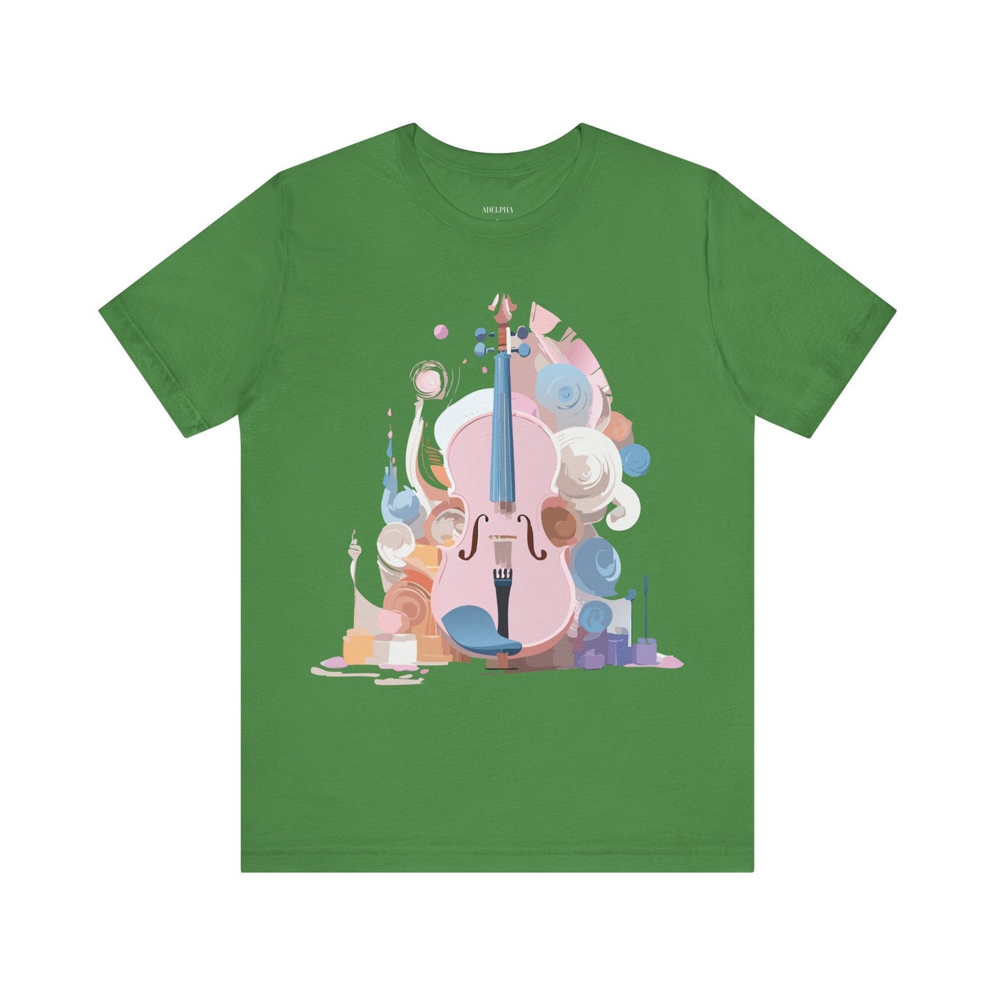 Music T Shirt Unisex Graphic Tee Vintage Inspired Artwork By Adelpha Short Sleeve