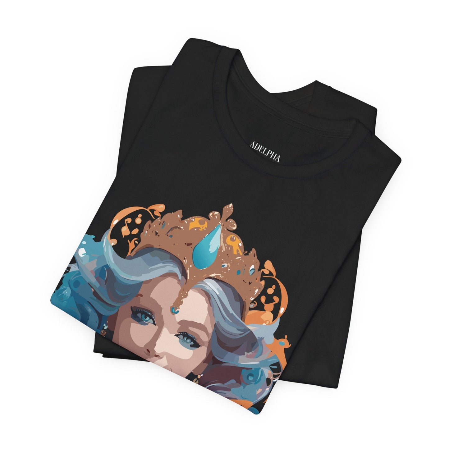 Queen Graphic Tee Unisex Adelpha Vintage Artwork Short Sleeve Premium Casual Wear