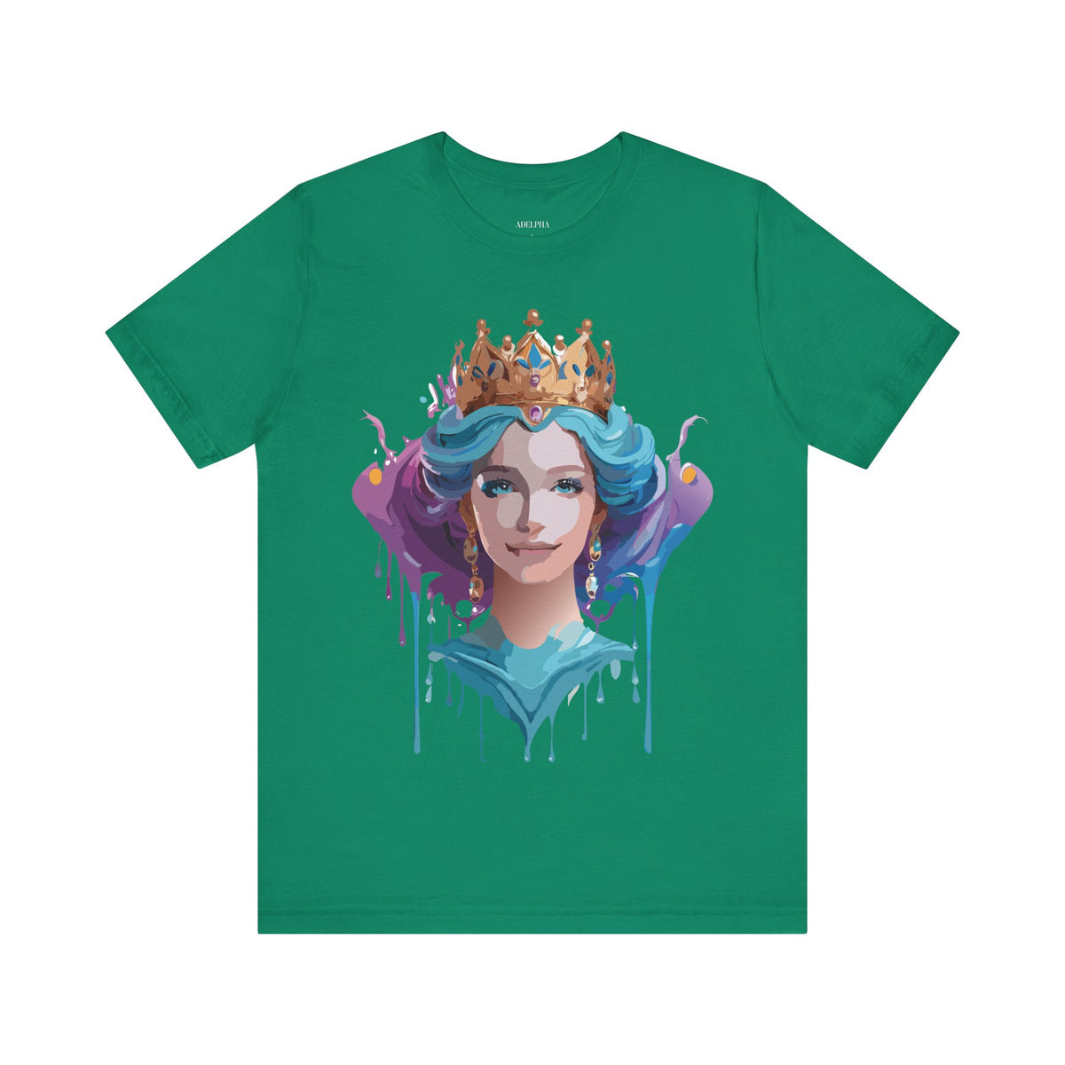 Queen Graphic Unisex Cotton Bella+Canvas Tee with Art Design m175