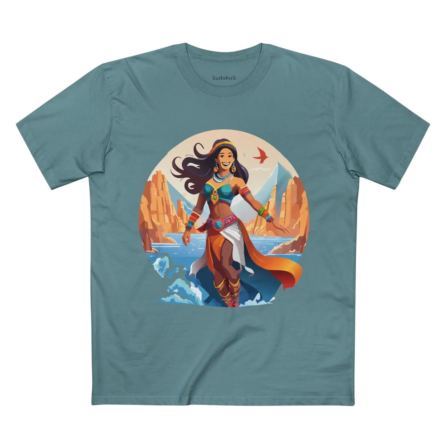 Dancer Graphic Unisex 100 Cotton Staple Tee 4