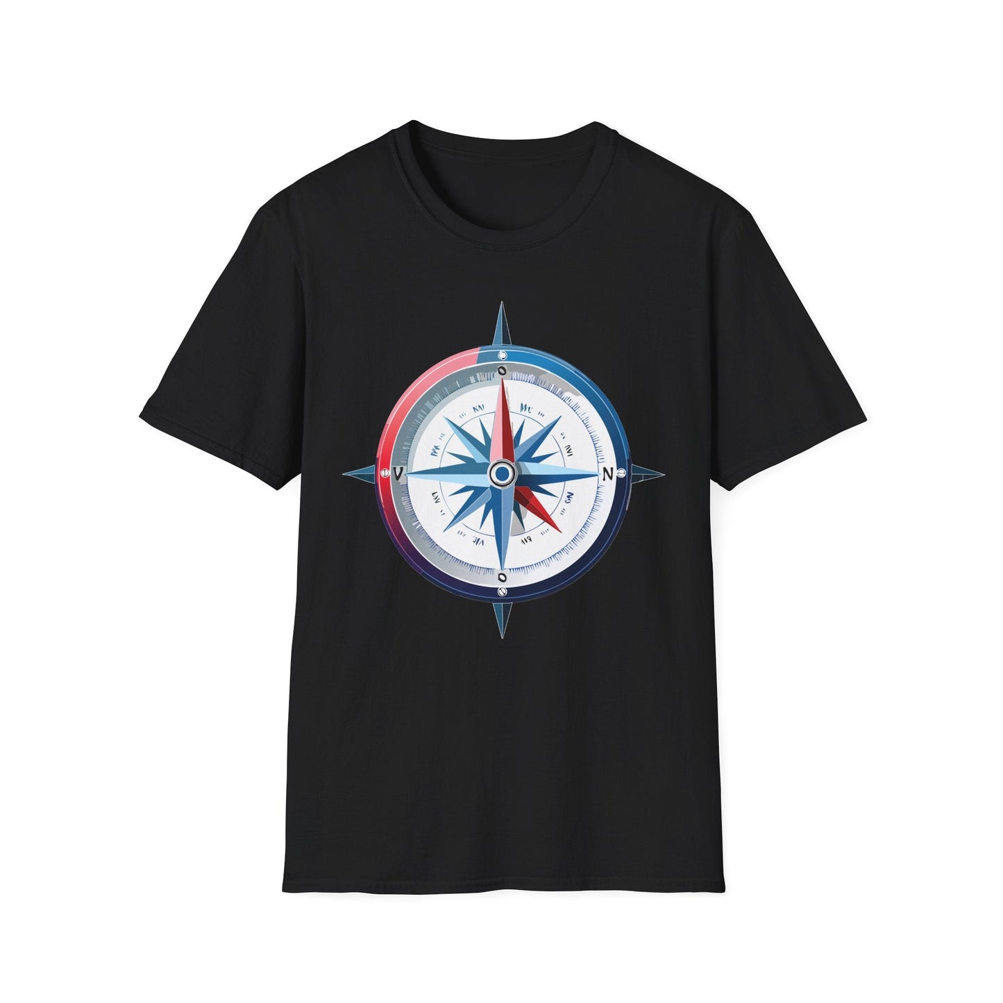 Compass Navigator Graphic Tee Unisex 100 Cotton 5