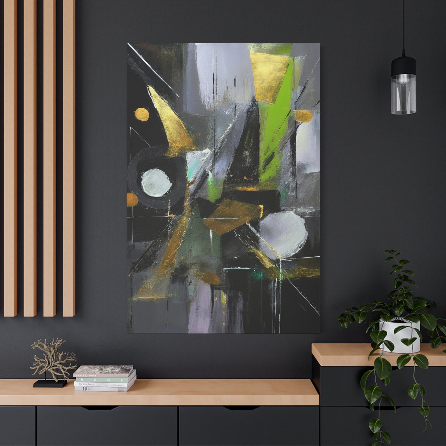 Abstract Oil Painting Print Canvas 20x24,20x30,24x30 24x32,24x36,30x40 32x48,36x48,40x60 Pine-Wood Inner Frame ABS-222