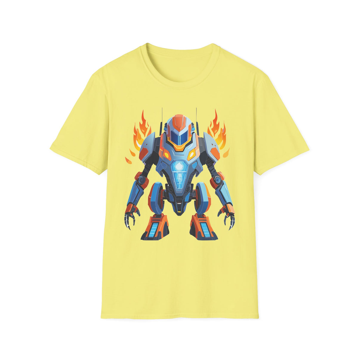 Cyborg Robot Terminator Graphic Tee Gildan Unisex 100 Cotton Tee Shirt a22