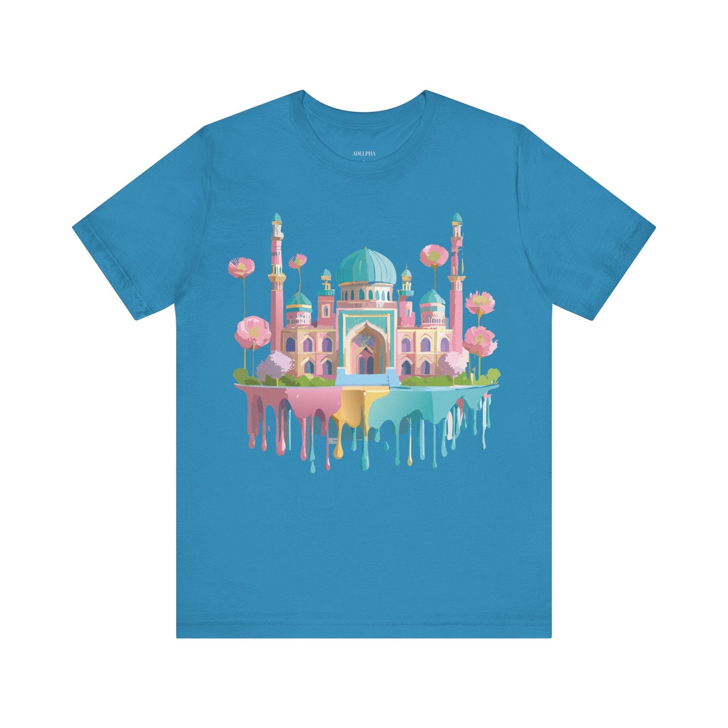 Adelpha Unisex Graphic Tee Vintage Inspired Artwork Tashkent Tourist Shirt Travel Style