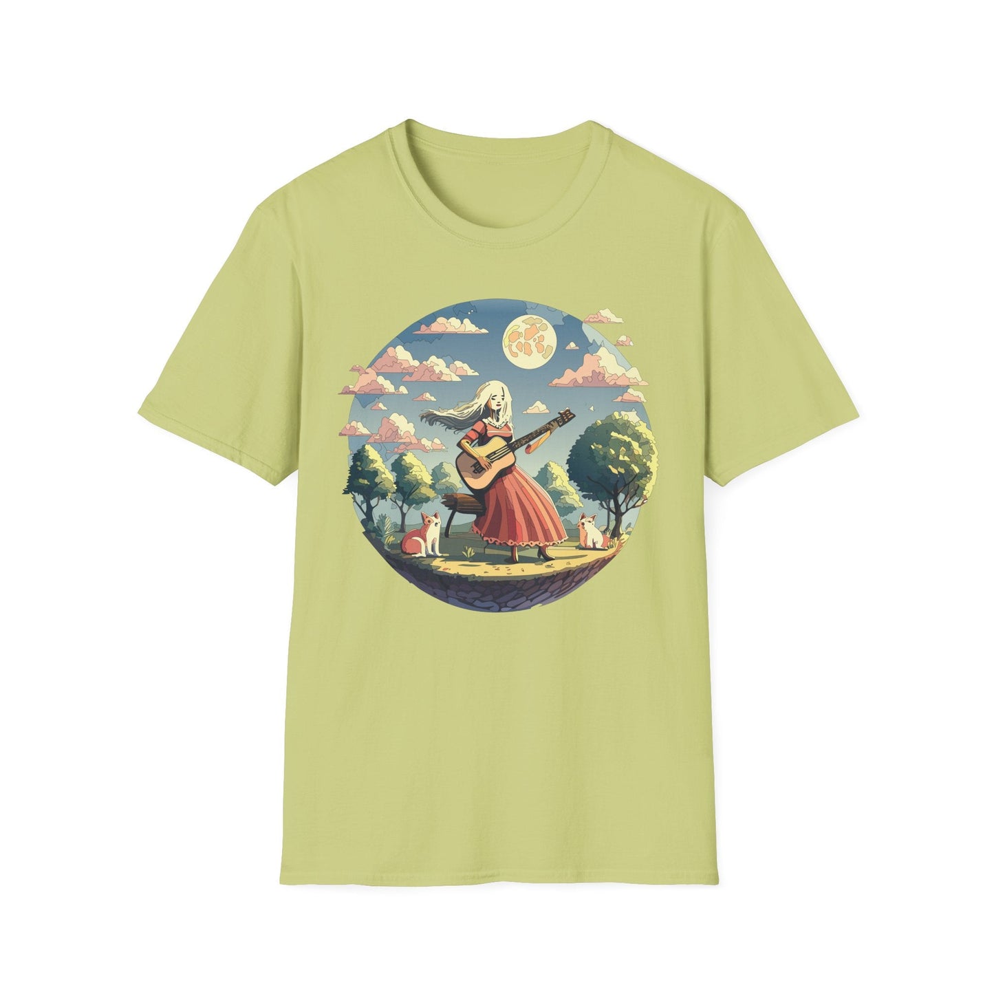 Womens Graphic T Shirts Art Design Tee Softstyle 100 Percent Cotton Unisex Gildan 64000