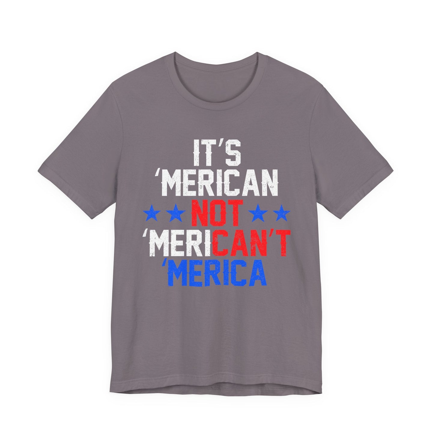 Patriotic USA Stars Graphic Unisex Cotton T-Shirt a5
