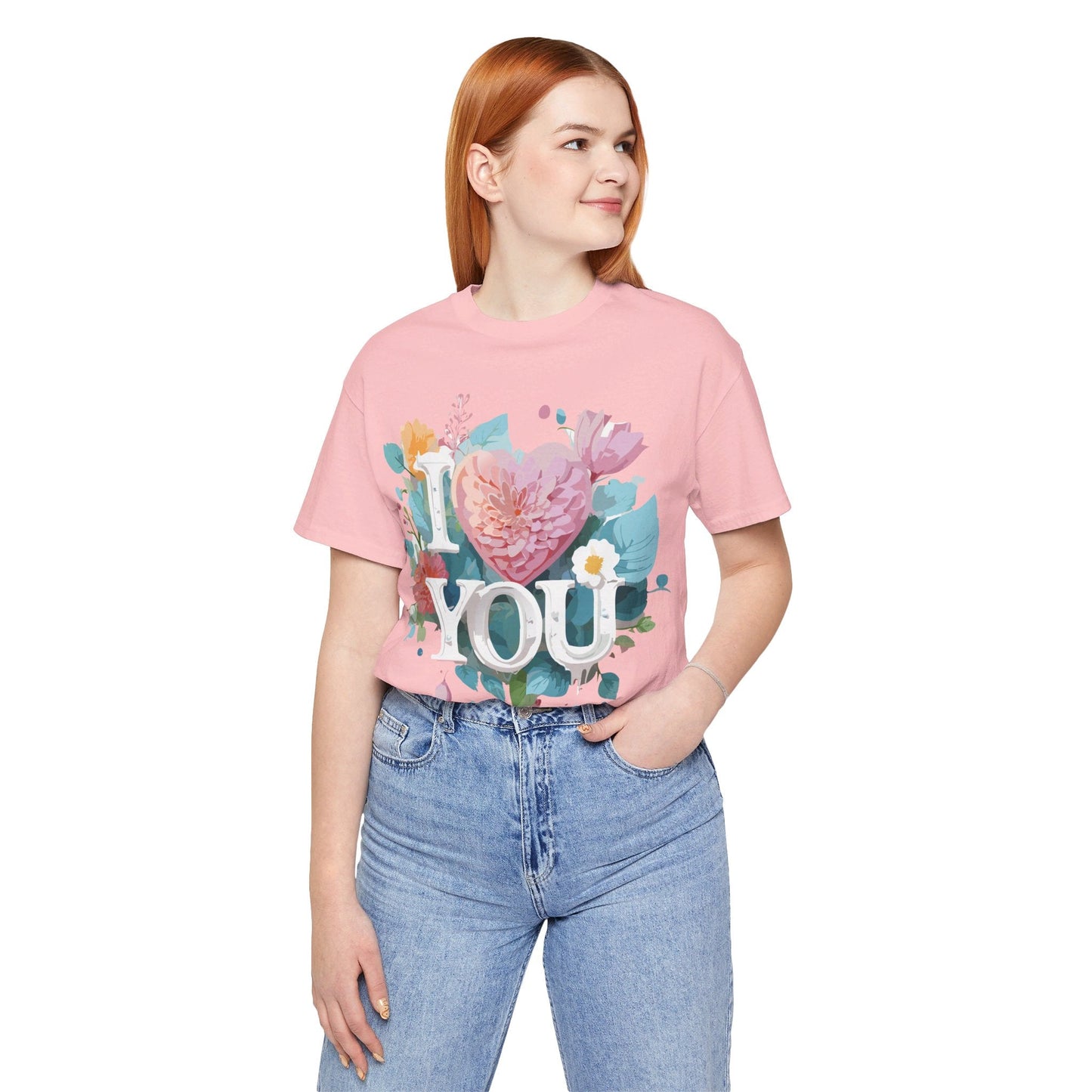 Valentine Graphic T Shirt Unisex Jersey Short Sleeve Tee With Adelpha Artwork Design