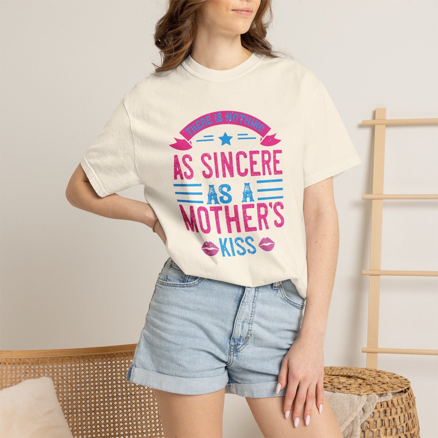 Mom T-shirt Mother Day Mama Tee Unisex Comfort Colors Garment-Dyed Cotton h97