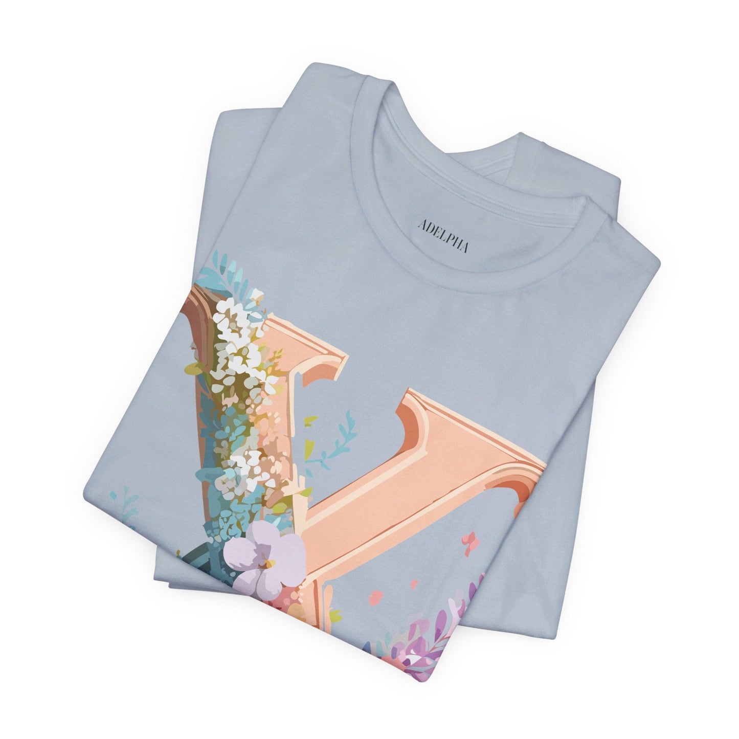 Letter X Shirt Unisex Jersey Graphic Tee By Adelpha With Vintage Inspired Artwork Short Sleeve