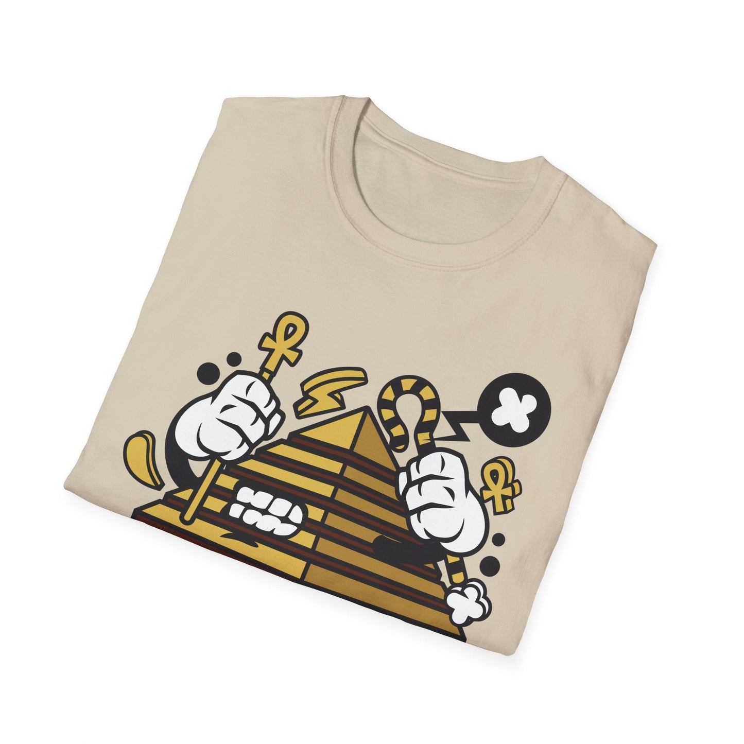 Cartoon T Shirt Animation T Shirt Funny Tee Shirt Short Sleeve Unisex Gildan Softstyle 64000 Cotton