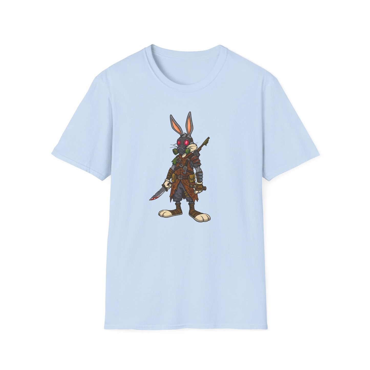 Bugs Bunny T Shirt Unisex Cartoon Tee 100 Percent Cotton Softstyle 64000 With Classic Animation Art