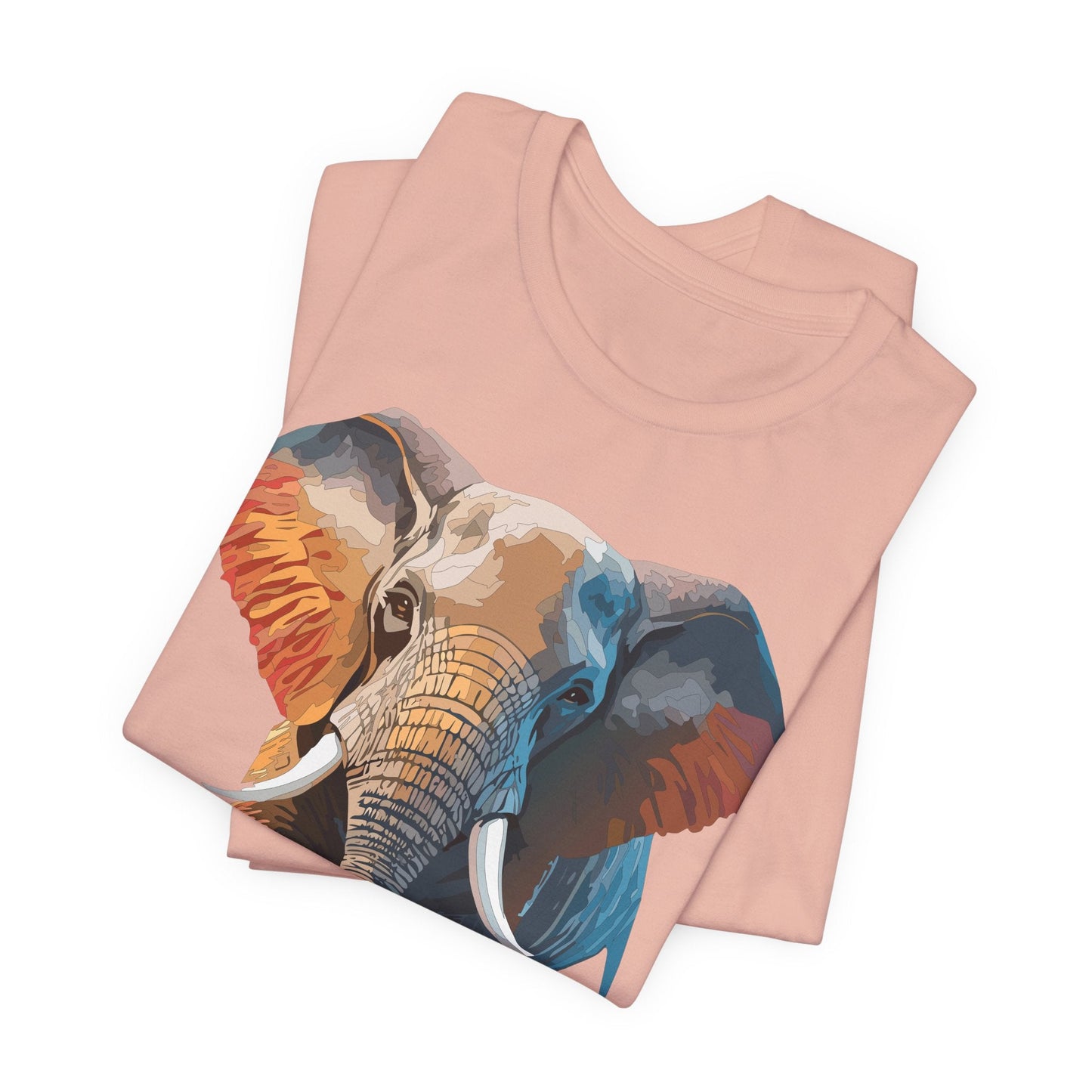 Unisex Animal Shirt With Animals Art Design Graphic Tee Short Sleeve Wild Animals