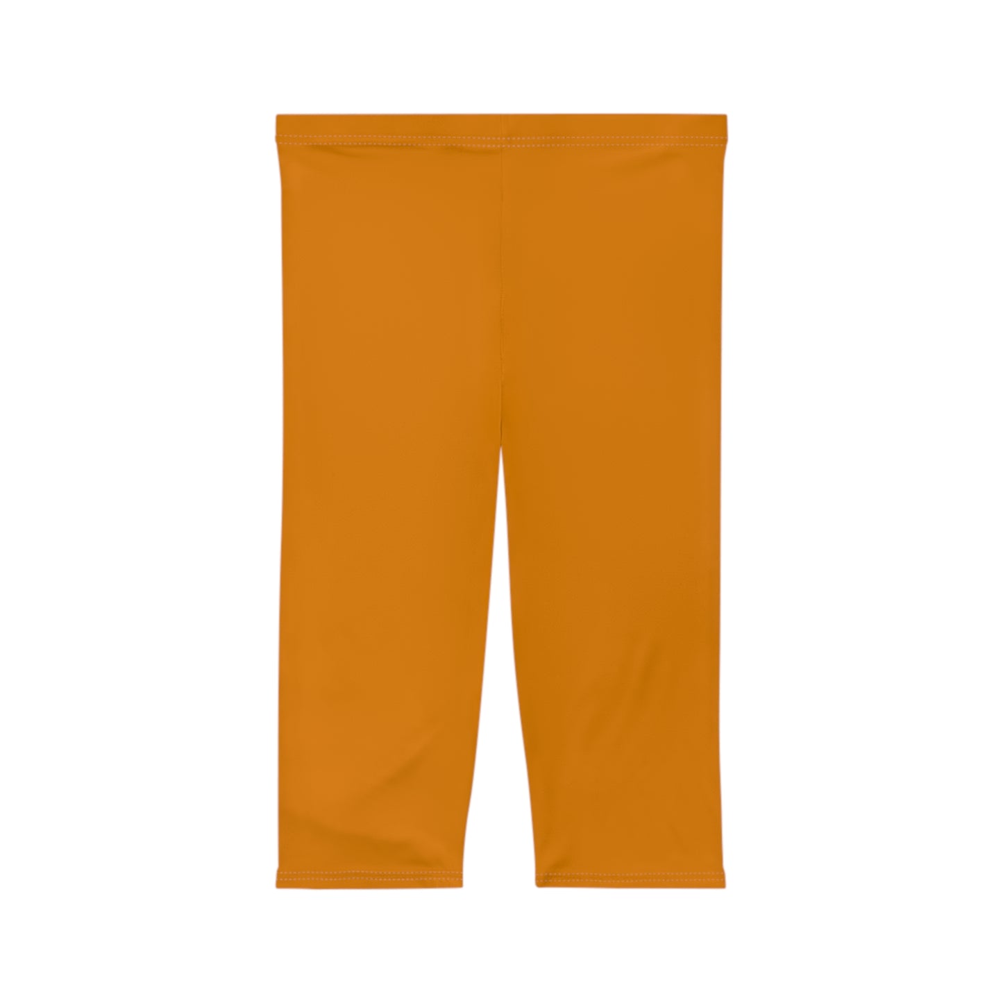 Amber Earth Color Women's Brushed Suede Poly Span Casual Capri Leggings XS-2XL