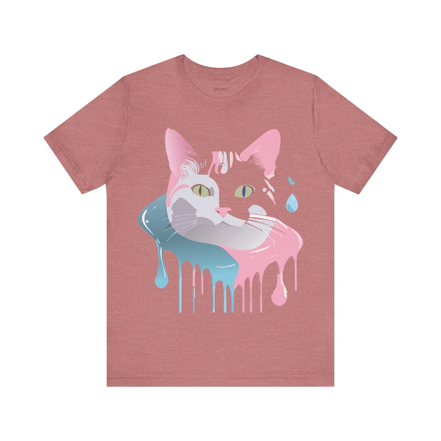 Adelpha Cat Graphic Tee Unisex Short Sleeve Shirt Vintage Inspired Artwork