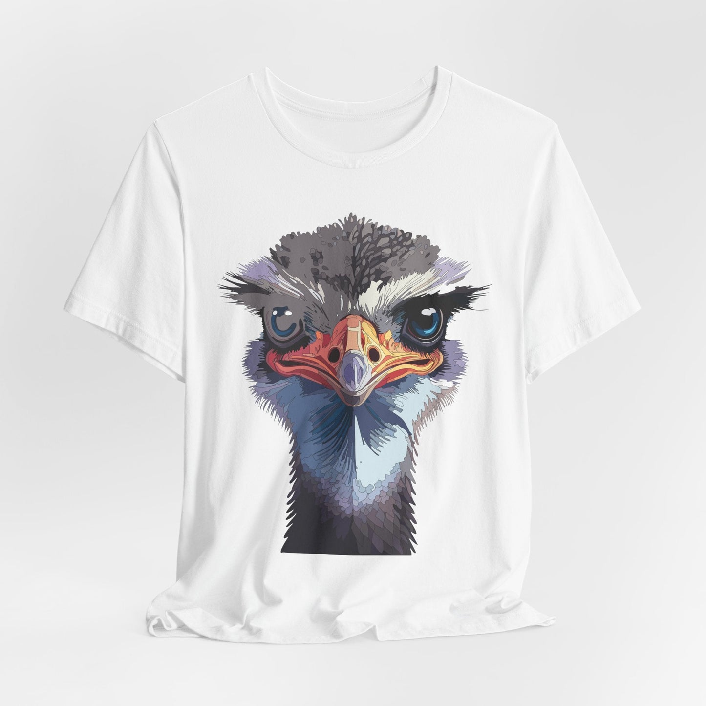 Unisex Animal Tee Shirt With Art Design Wild Animals Shirt Gildan Softstyle 64000