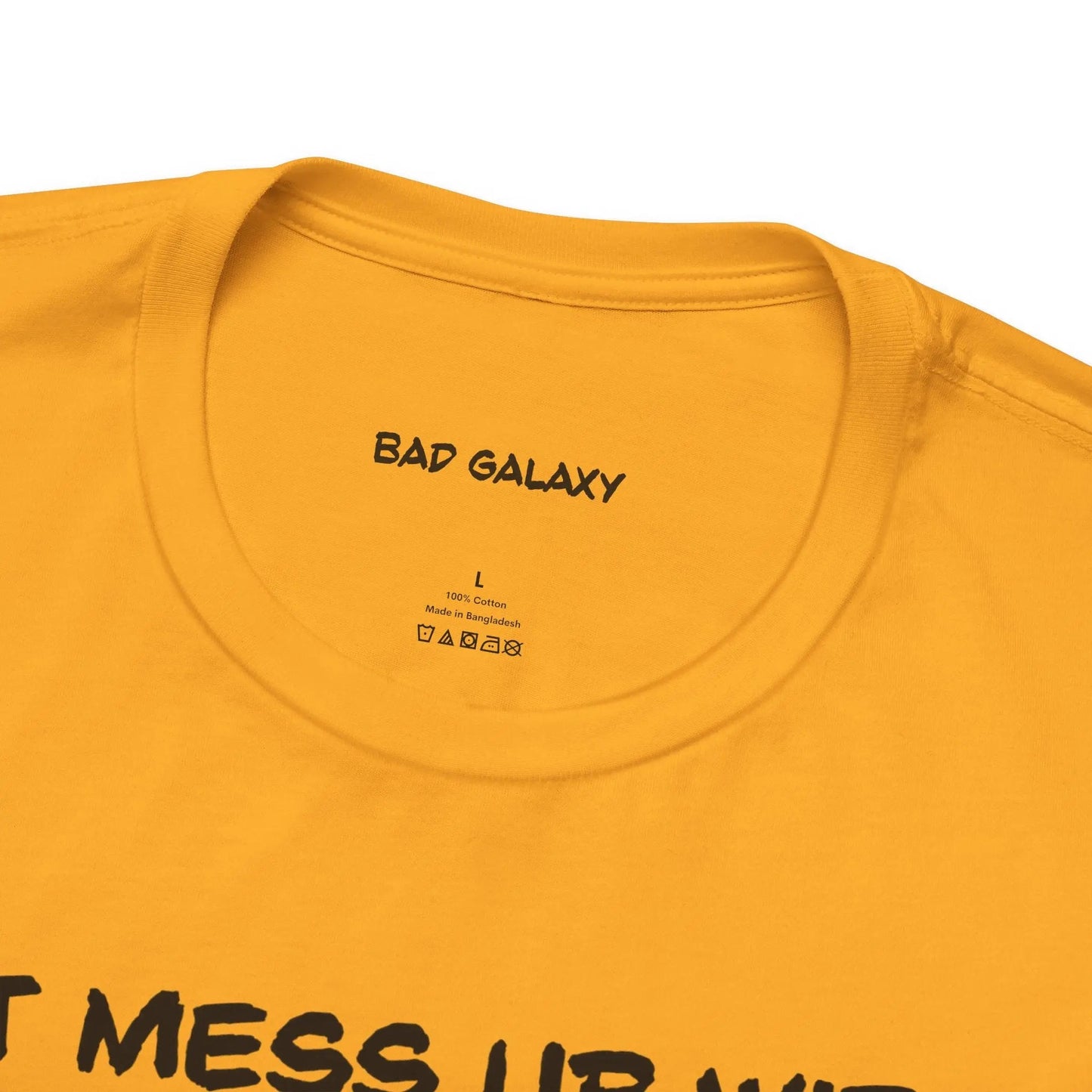 Animal T Shirt Bad Galaxy Made To Order Cotton Tee With Eco Friendly Inks Free Shipping USA