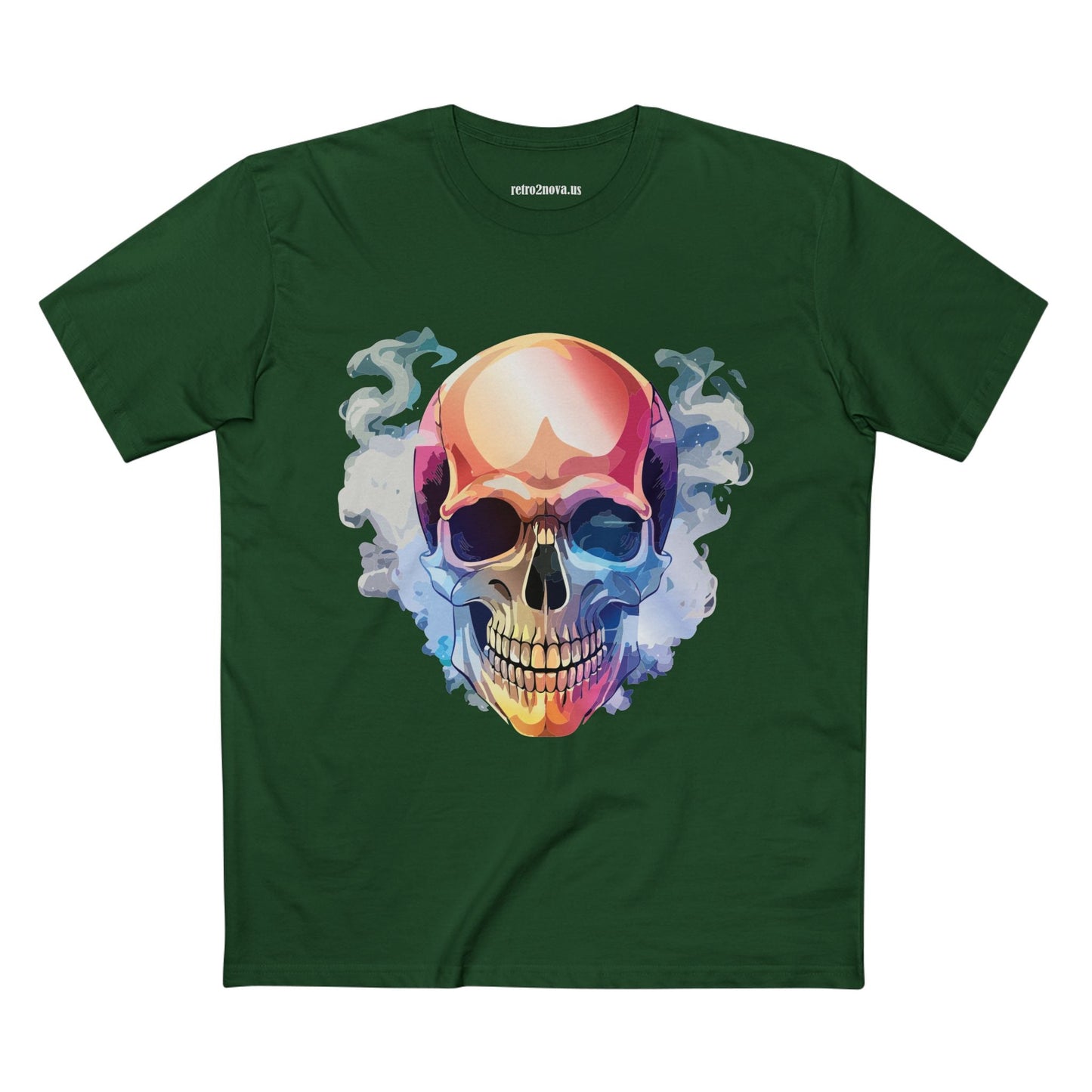 Skull Shirt Skeleton Art Tee Unisex Premium Cotton Retro2Nova From Art Collection