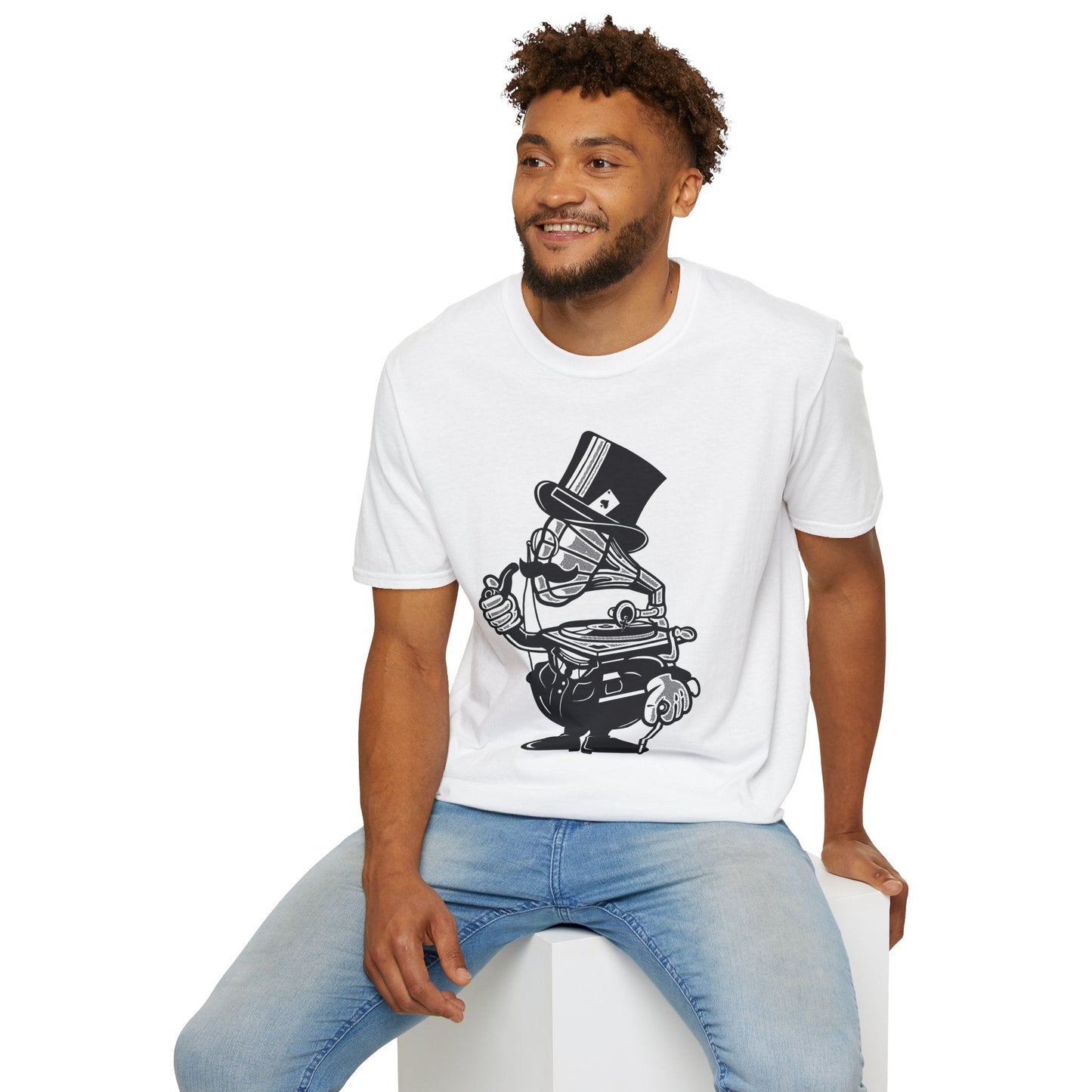 Cartoon T Shirt Animation T Shirt Funny Tee Shirt Unisex Gildan Softstyle 64000 Cotton Tee