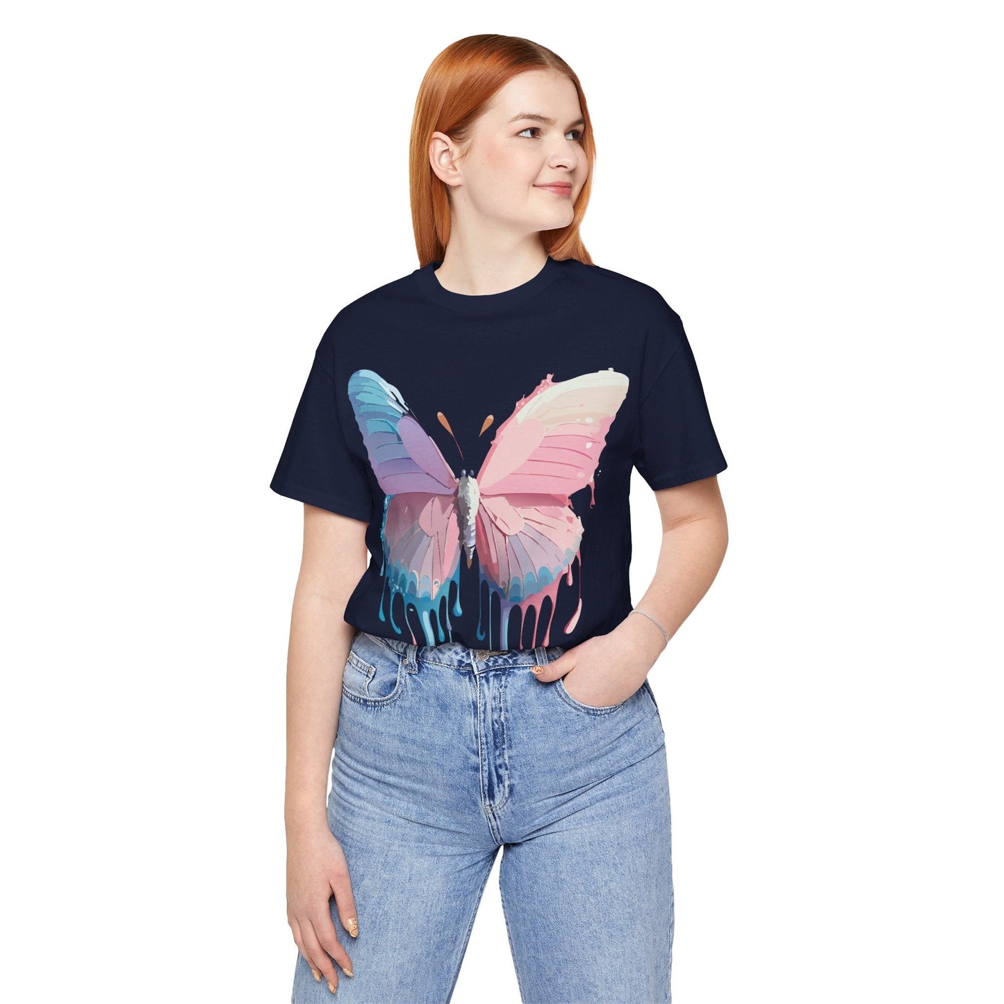 Adelpha Butterfly Graphic Tee Unisex Short Sleeve Art Design Shirt