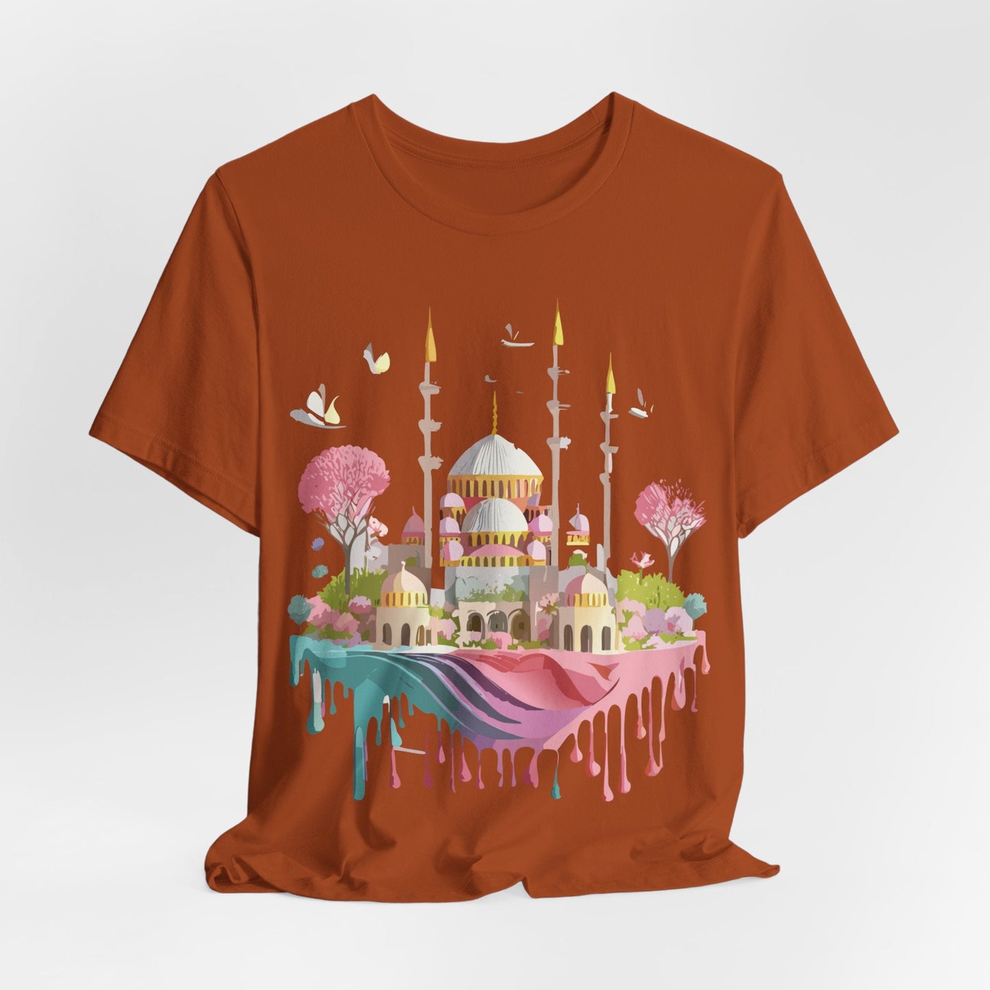 Istanbul Tourist Shirt Unisex Graphic Tee With Vintage Inspired Artwork By Adelpha
