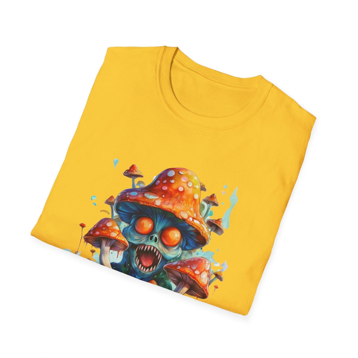 Mashroom Tee Shirt Unisex Softstyle 64000 Graphic Tee Funny Mashroom Design Gift