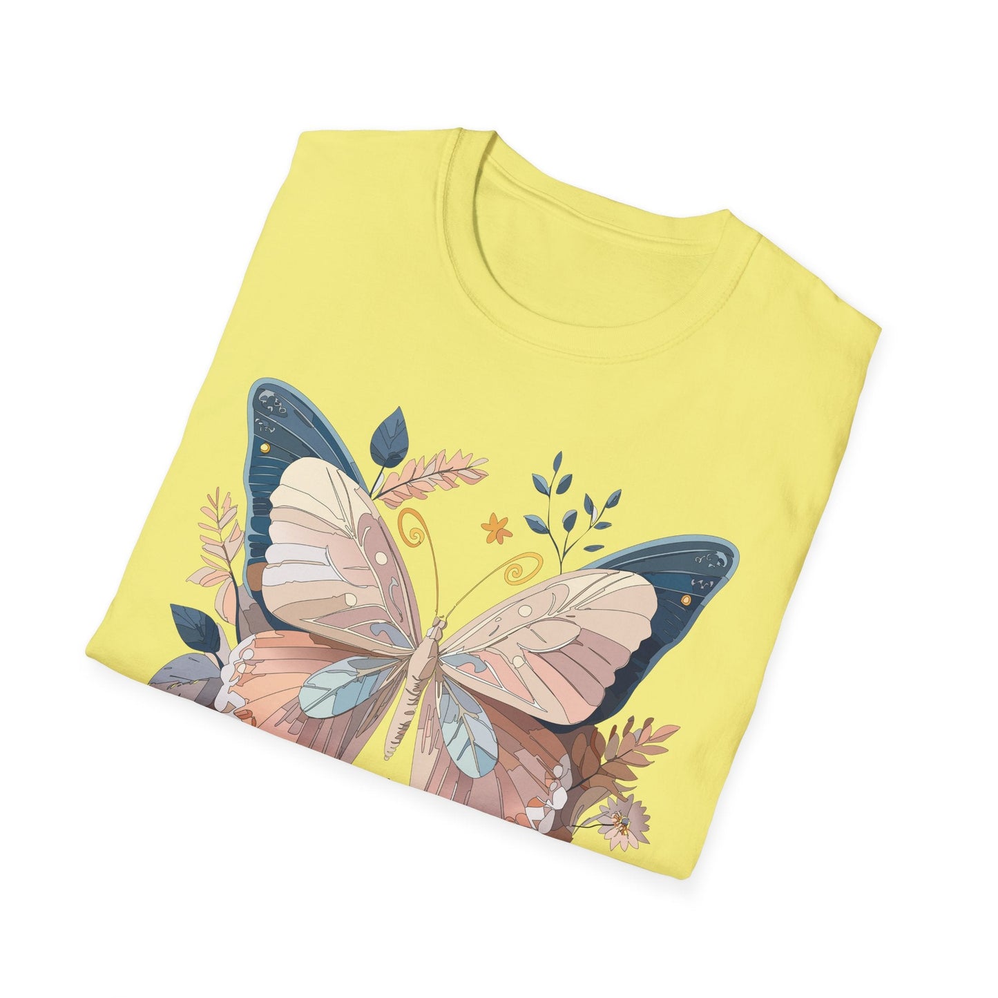 Monarch Butterfly Shirt Unisex Softstyle T Shirt 100 Percent Ring Spun Cotton Gildan 64000