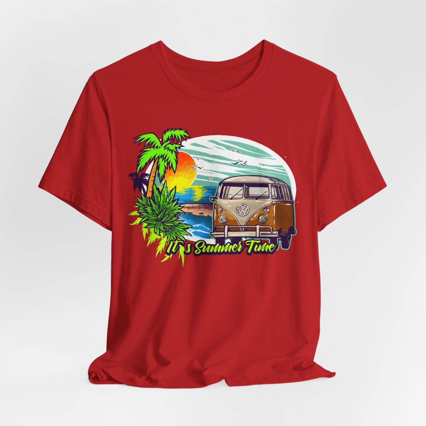 Old Bus Retro Poster Graphic Design Tee, Old Bus Shirt, Vintage Tees, Art Design T-Shirt, Graphic Tee, Retro Art Shirts