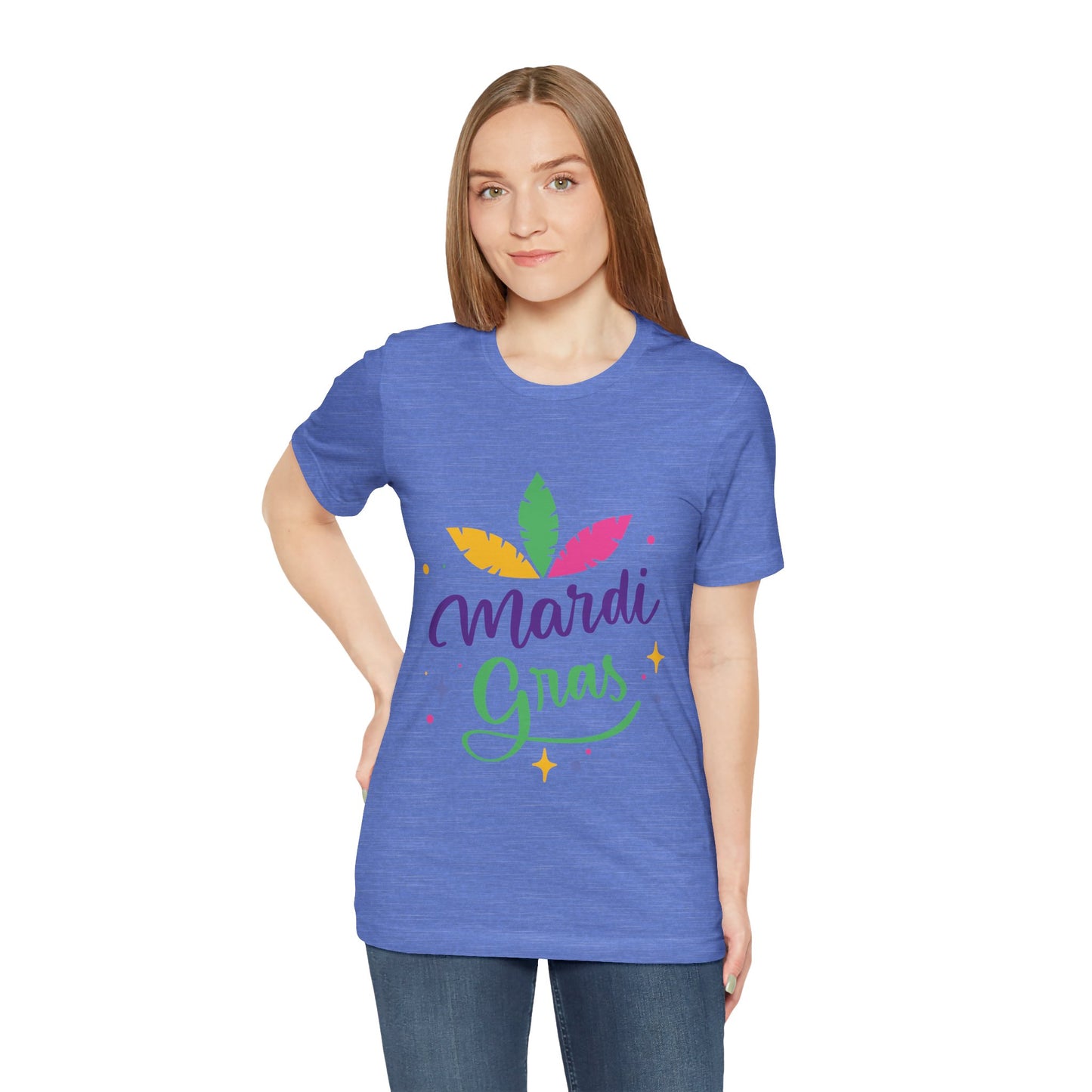 Unisex Cotton Tee Shirt for Mardi Gras