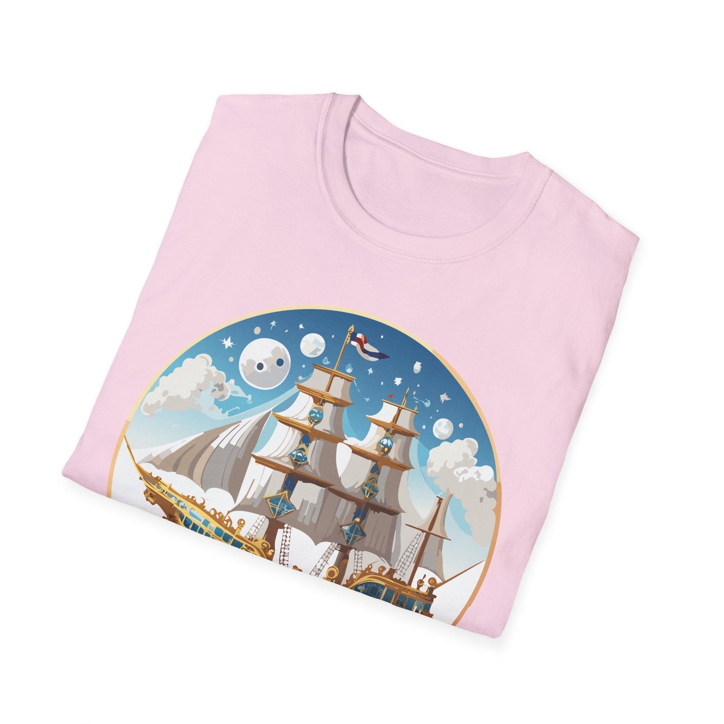 Ship T Shirts Frigate T Shirts Vessel Tee Shirt Unisex Softstyle 100 Percent Ring Spun Cotton Tee