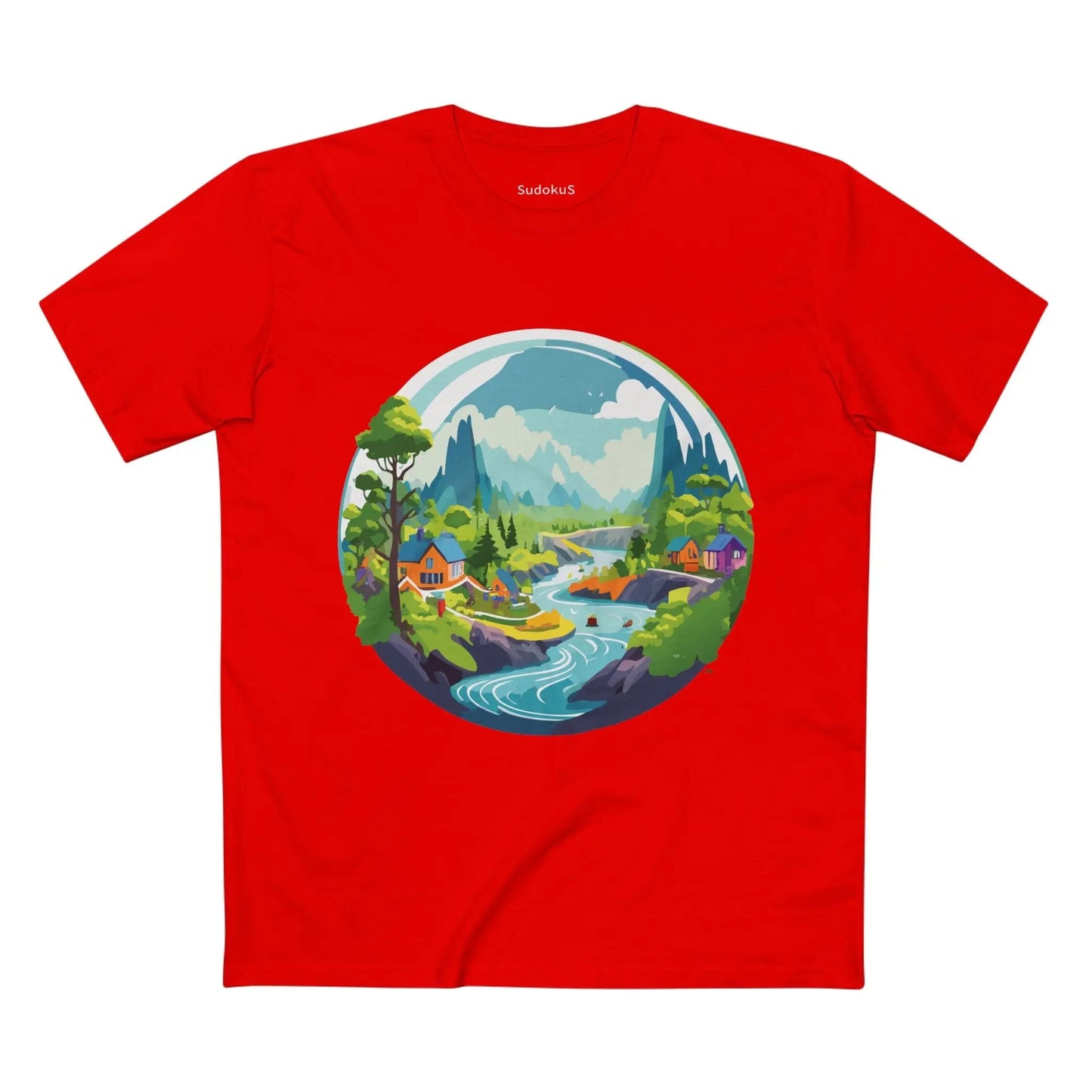 Fantasy Graphic Unisex 100 Cotton Staple Tee 14