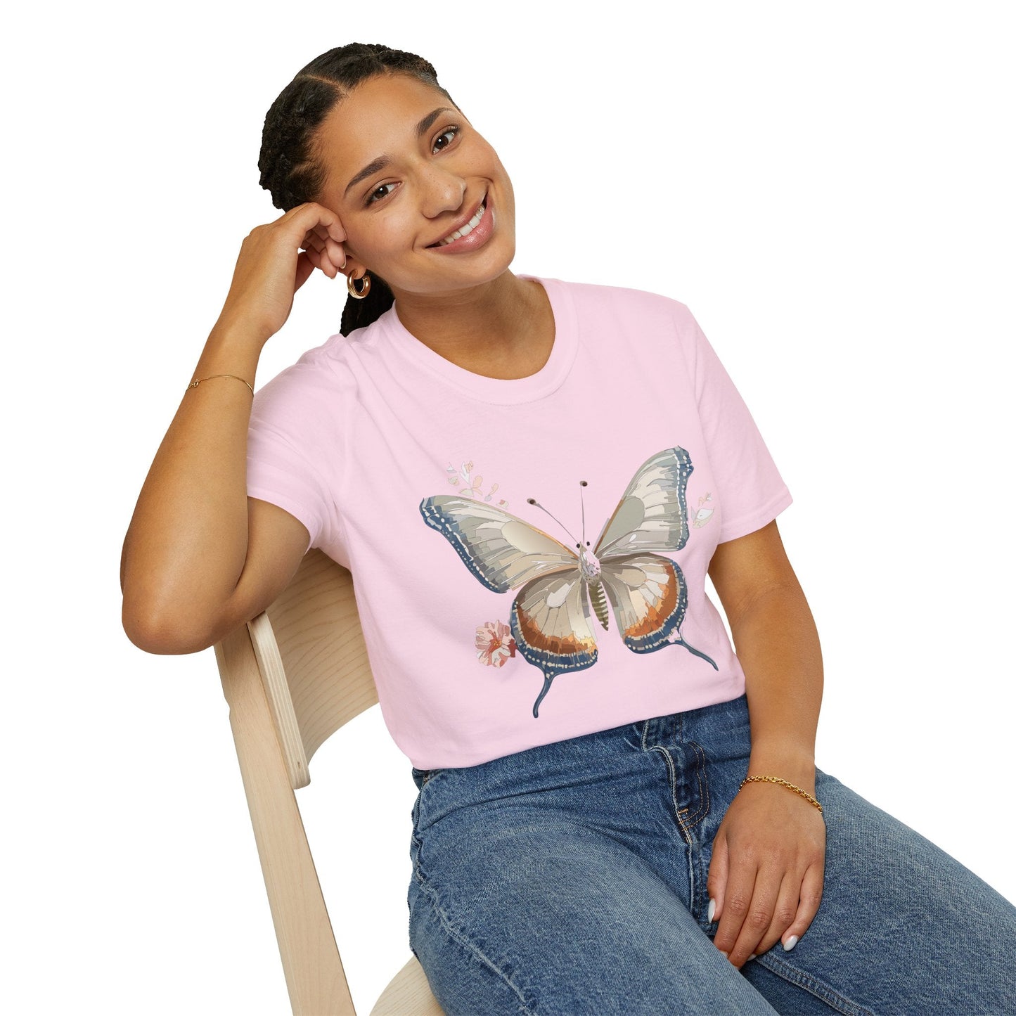 Butterfly Shirt Unisex Softstyle T Shirt Gildan 64000 Monarch Butterfly Tee Everyday Comfort