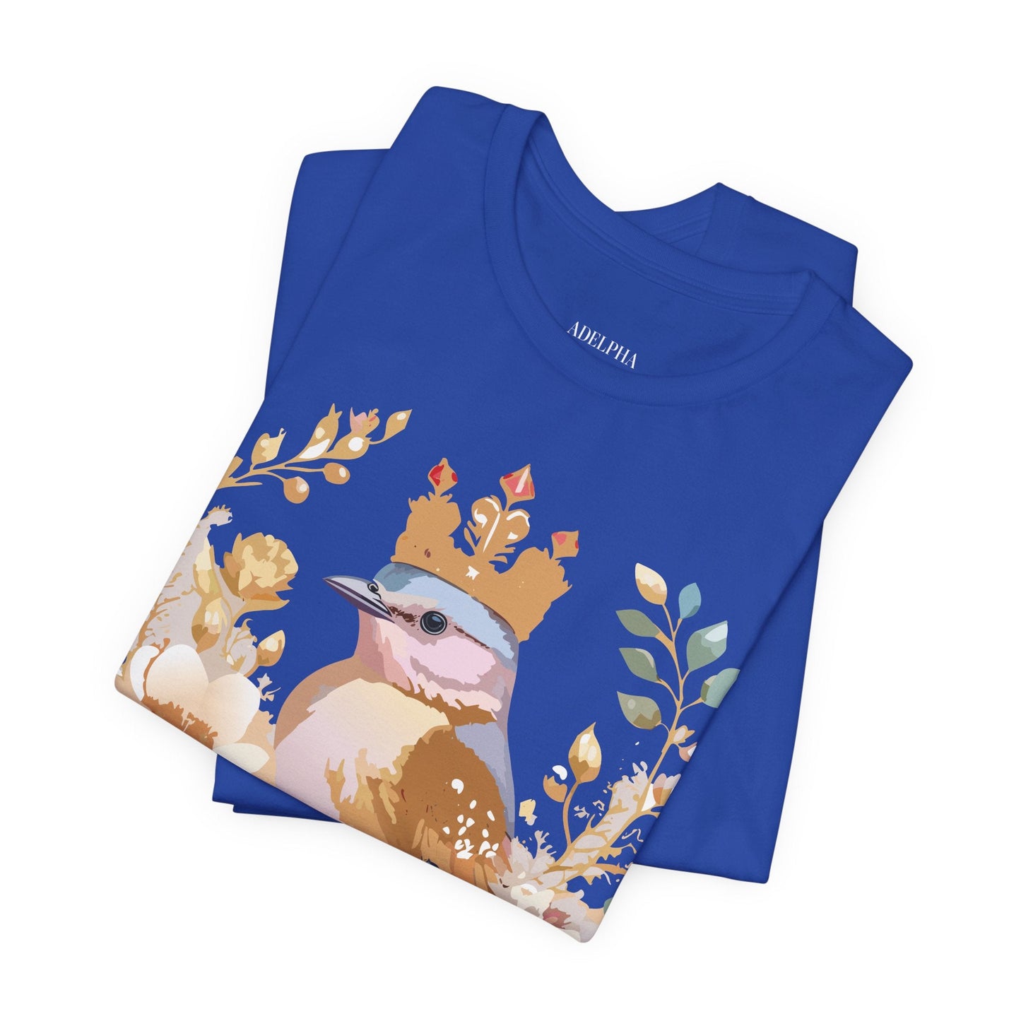 Medallion Graphic Tee Unisex Art Design Adelpha Vintage Inspired Short Sleeve Tee