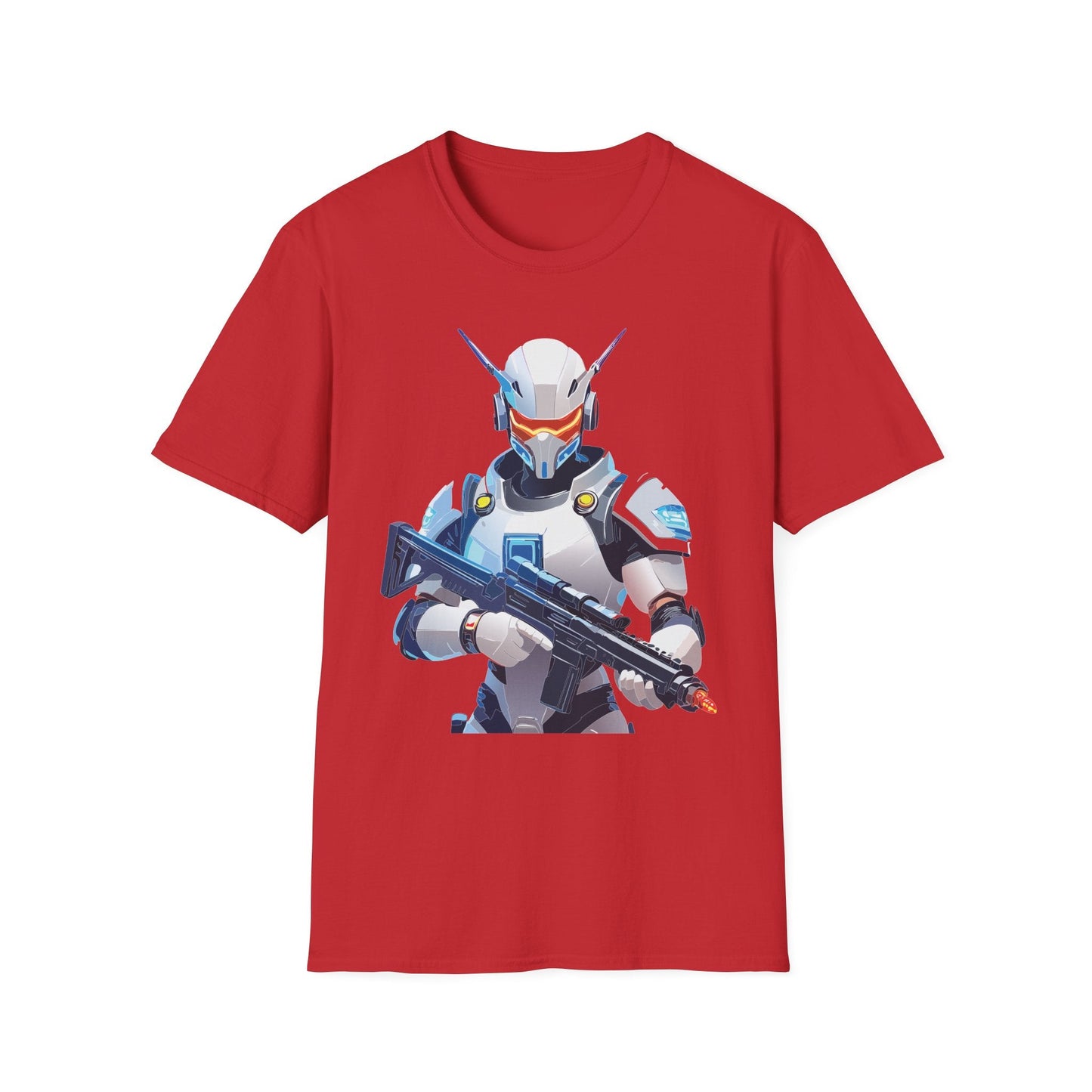 Robocop Shirt Unisex T Shirt With Robocop Artwork Gildan Softstyle 64000 Cotton Tee