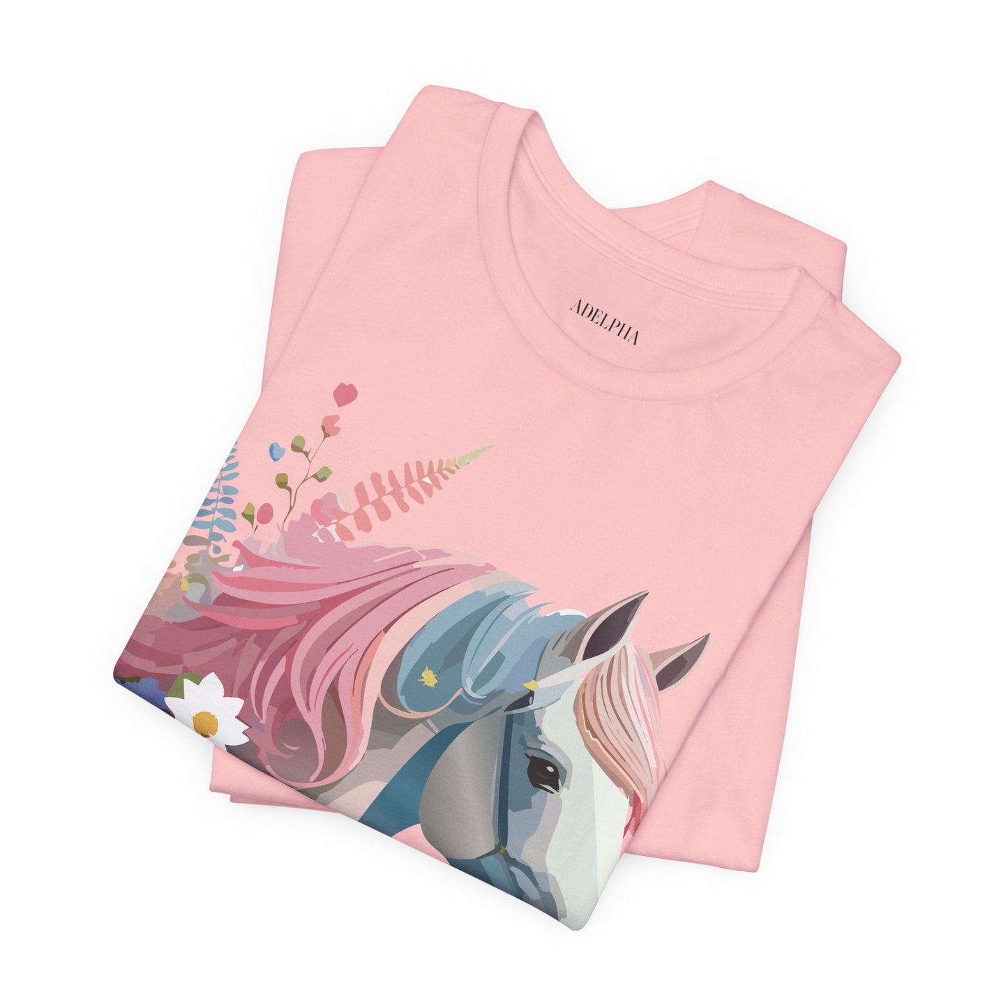 Horse Graphic Unisex 100 Cotton Vintage Animal Art T-Shirt 3