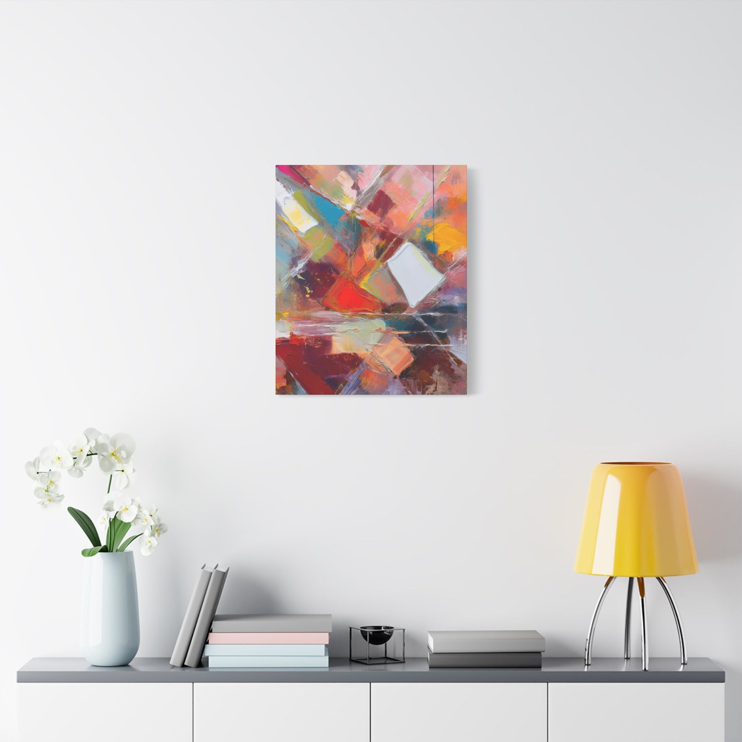 Abstract Oil Painting Print Canvas 20x24,20x30,24x30 24x32,24x36,30x40 32x48,36x48,40x60 Pine-Wood Inner Frame ABS-180