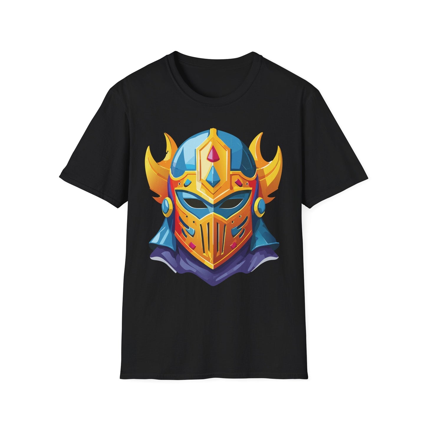 Mask Tee Shirt Unisex Softstyle T Shirt With Mask Design Masquerade Tees For Everyday Comfort
