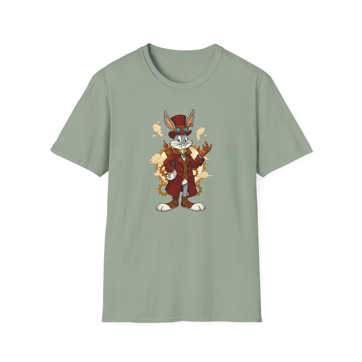 Bugs Bunny Shirt Cartoon T Shirt Unisex Gildan Softstyle 64000 Cotton Tee For Animation Fans