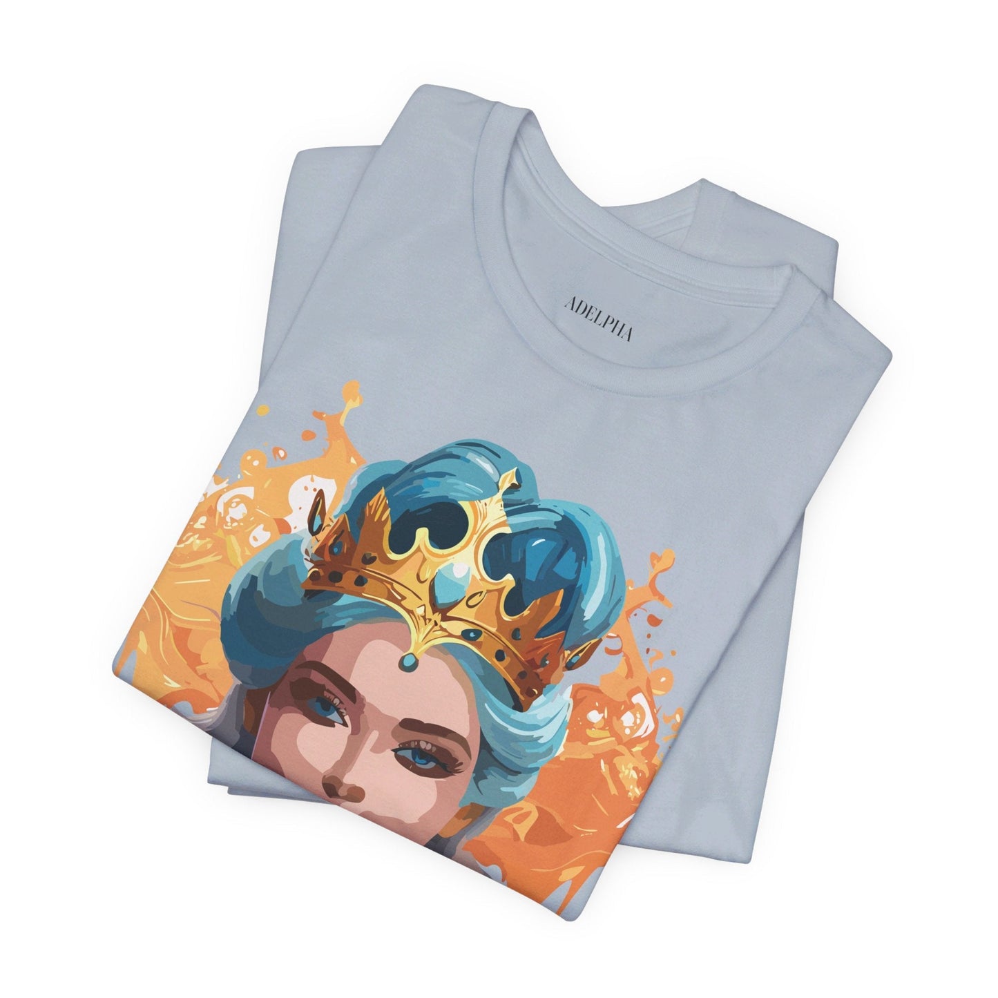 Queen Woman Portrait Graphic Unisex 100 Cotton Vintage Artwork Tee 17