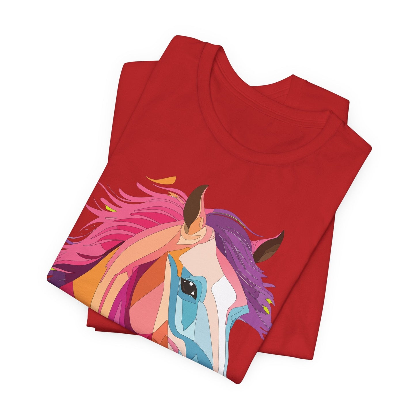 Unisex Animal Shirt Art Design Short Sleeve With Wild Animals Graphic Print Comfort Tee