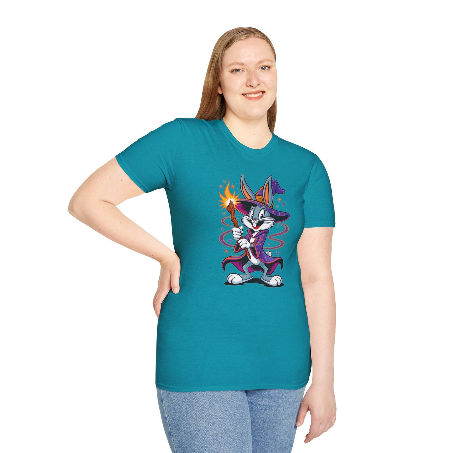 Bugs Bunny T Shirt Unisex Softstyle Gildan 64000 Cartoon Tee With Classic Design Art