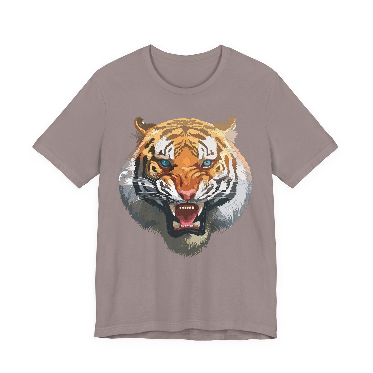 Tiger Shirt, Animal Shirt, T-Shirt with Tiger, Art Design Tee, Wild Animals Tees, Safari T-Shirt, Graphic Design Tee 15