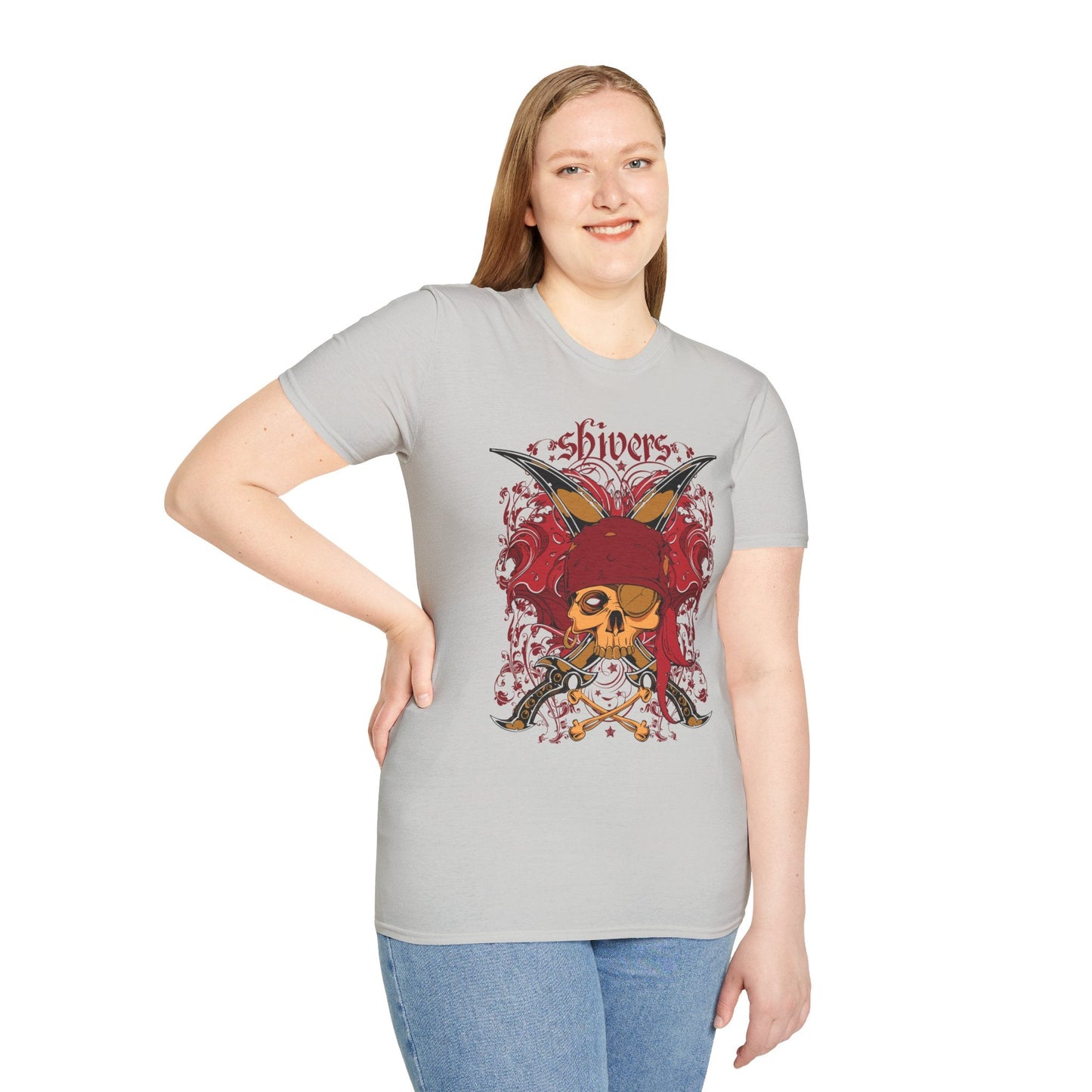 Art Design Graphic Tee Unisex Softstyle 64000 100 Percent Cotton Ring Spun For Art Lovers