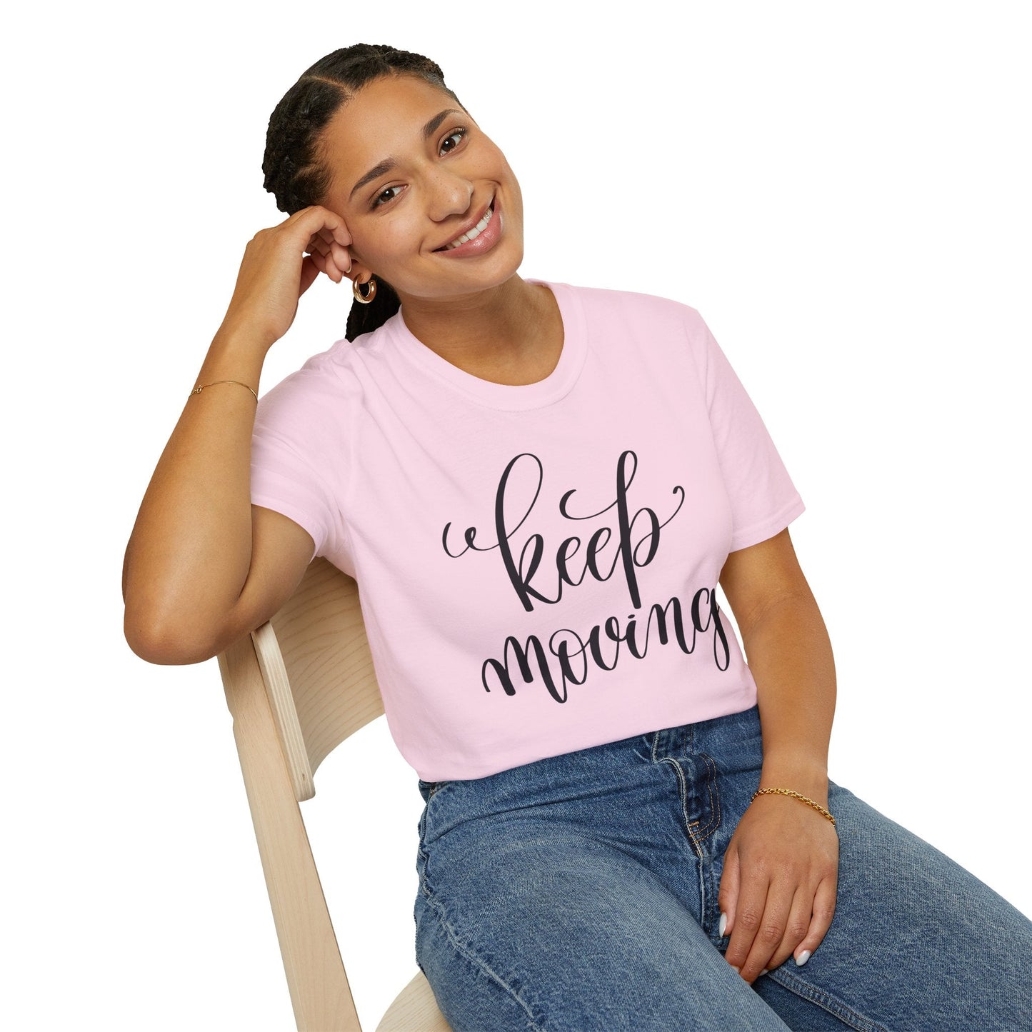 Positive Slogan T Shirts for Everyday Motivation Unisex Softstyle 64000 Tee with Positive Quotes